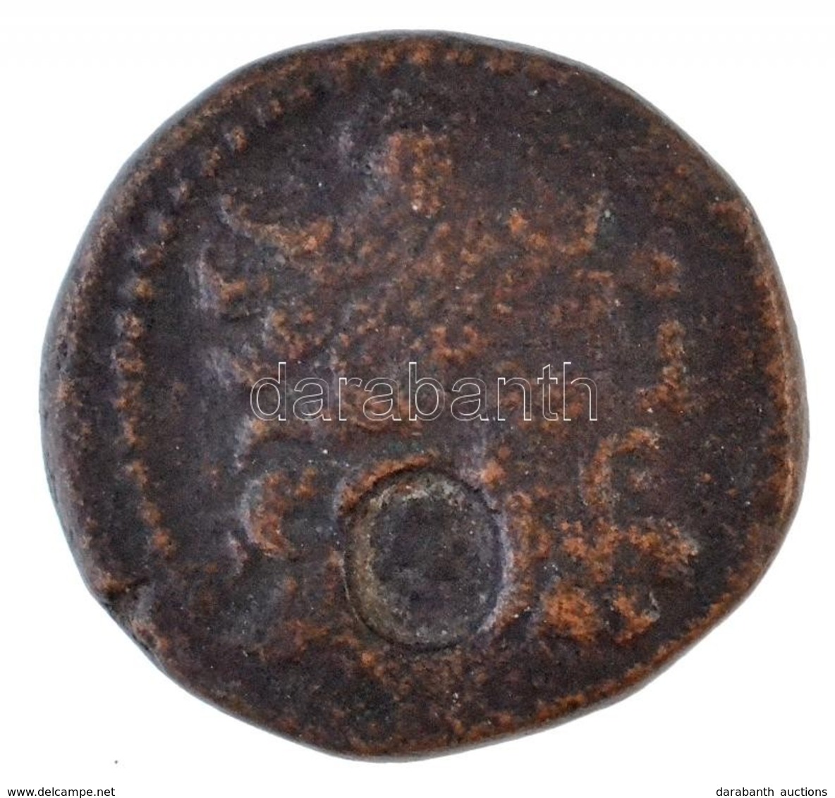 Szíria / Szeleukisz Kr. E. ~48-36. AE Tetrachalkon, Előlapján Női Portrés Ellenjegy (VII. Kleopátra?) (13,3g) T:2-,3 / 
 - Unclassified