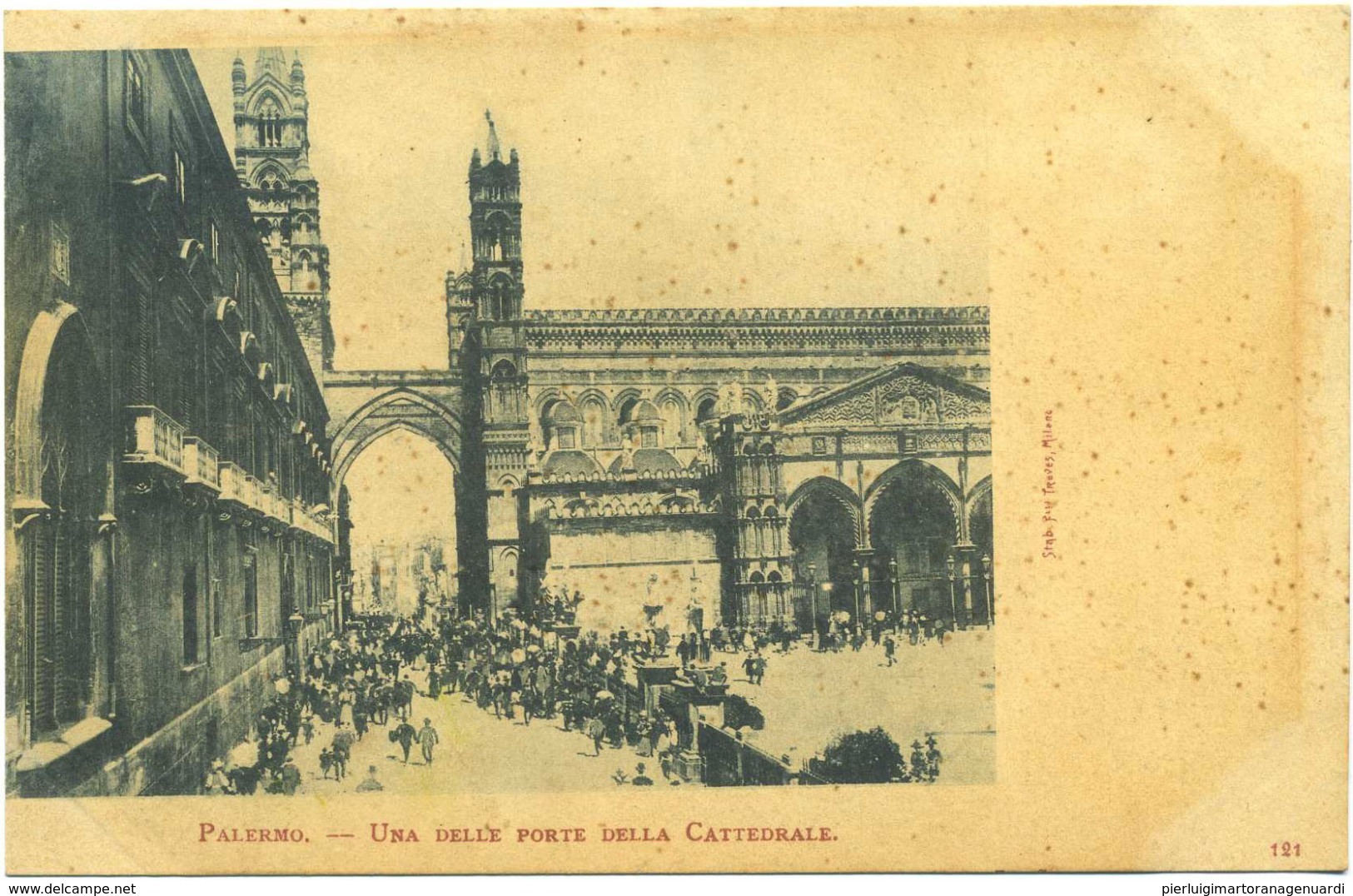 14034 - Palermo - Una Delle Porte Della Cattedrale - Palermo