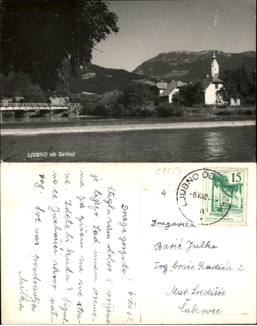 LJUBNO,SLOVENIA POSTCARD - Slovénie