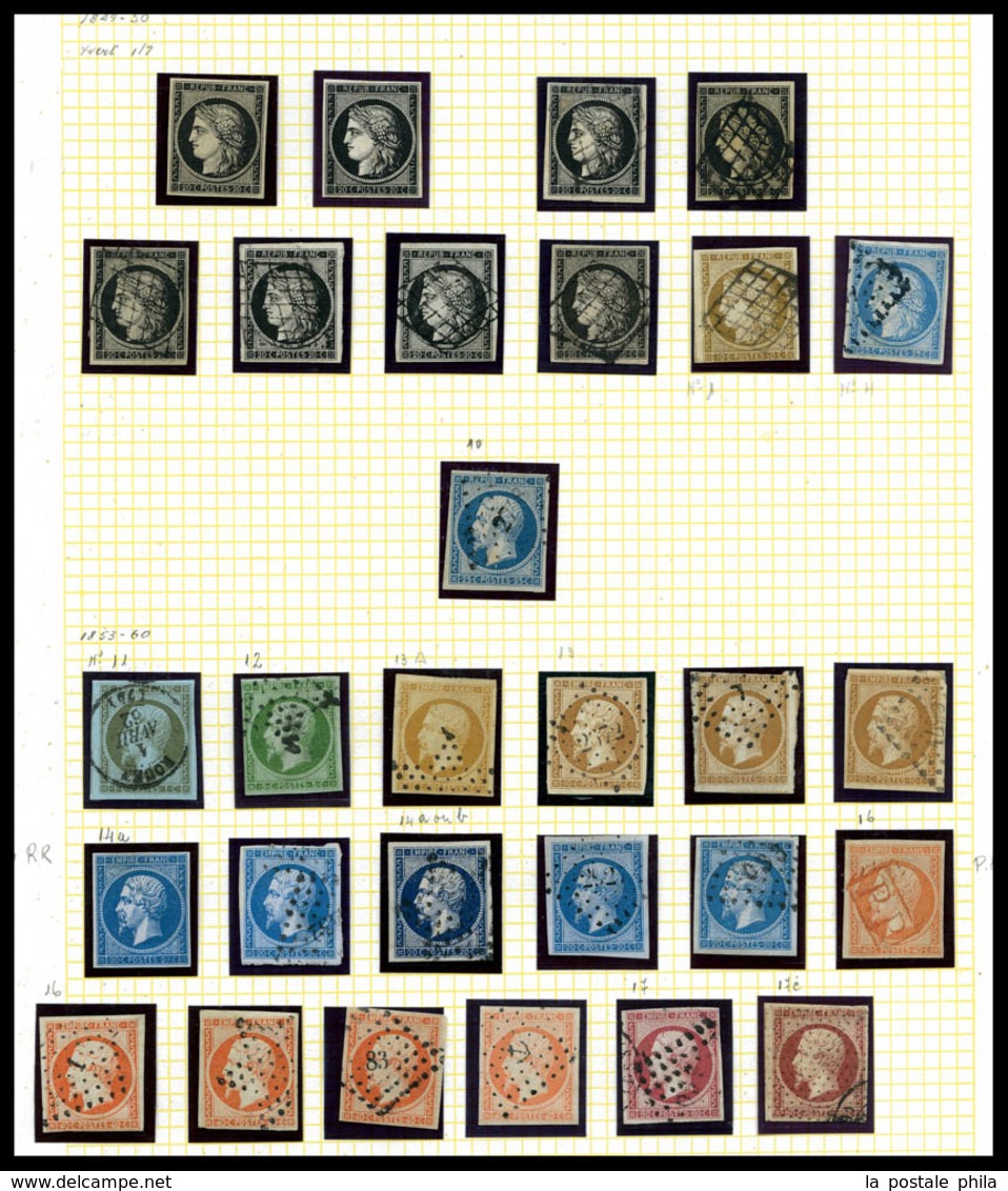 & 18491907: Collection De Timbres Neuf Et Oblitérés, Des Exemplaires Par Multiples, Des Oblitérations, De Bonnes Valeurs - Collezioni