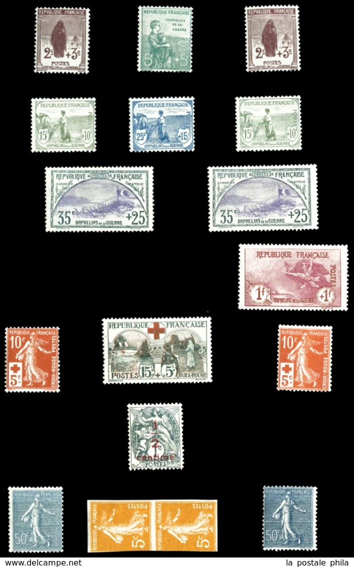 N 18721959 POSTE, PA, FM: Lot Presenté En 2 Volumes, Quelques Moyennes Valeurs Dont N°154, 188A, 262... Qualité à Vérifi - Collezioni