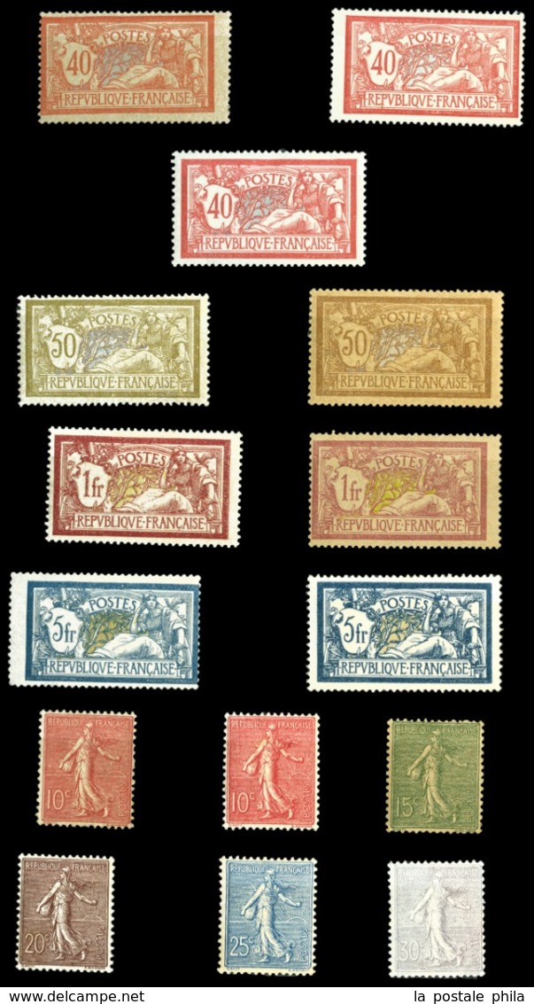 N 18721959 POSTE, PA, FM: Lot Presenté En 2 Volumes, Quelques Moyennes Valeurs Dont N°154, 188A, 262... Qualité à Vérifi - Collezioni