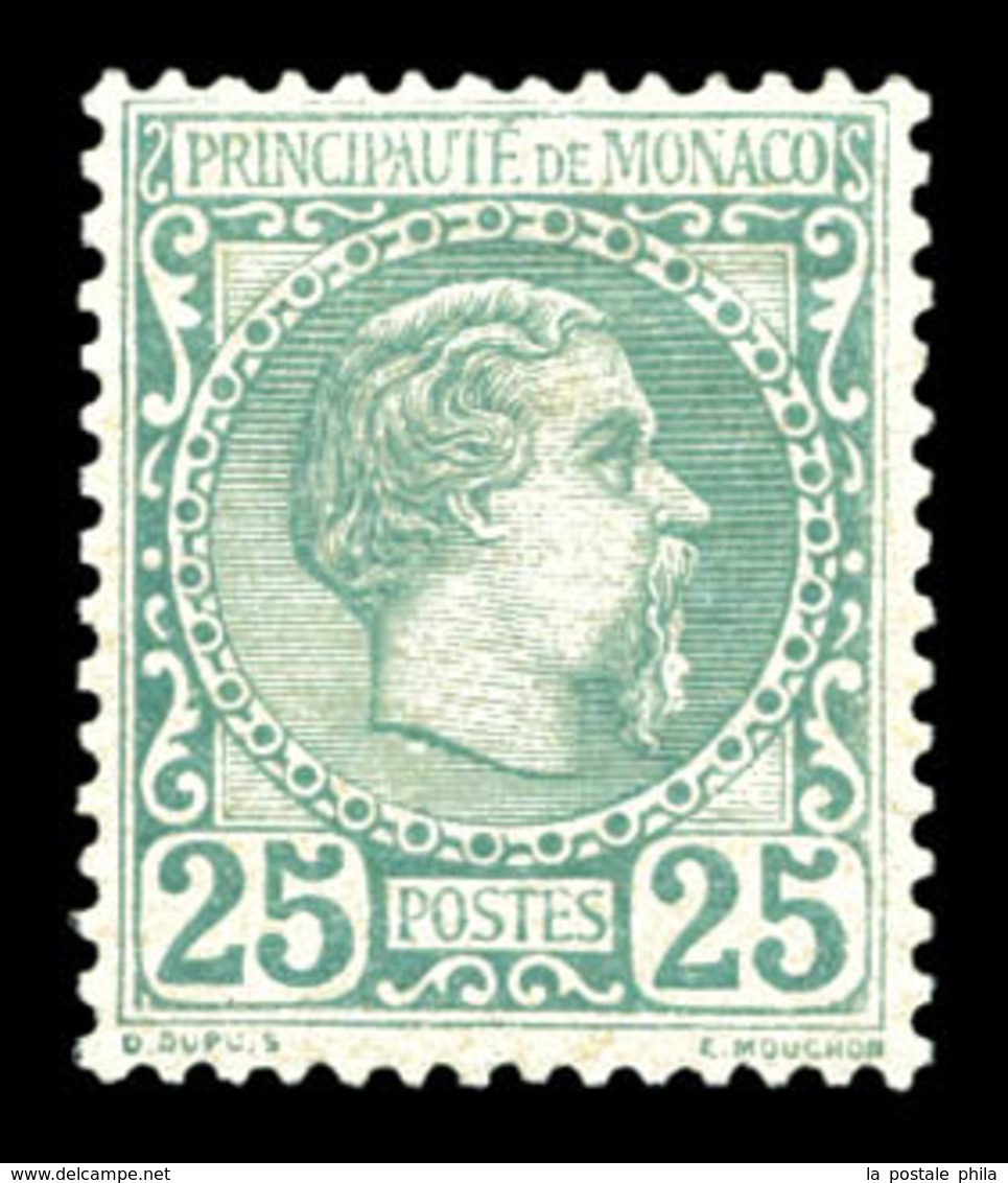 ** N°6, 25c Vert, Bon Centrage, Fraîcheur Postale. SUP (certificat)  Qualité: ** - Unused Stamps