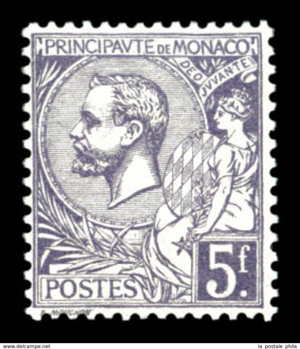 ** N°46, 5F Violet, TB  Qualité: **  Cote: 410 Euros - Unused Stamps