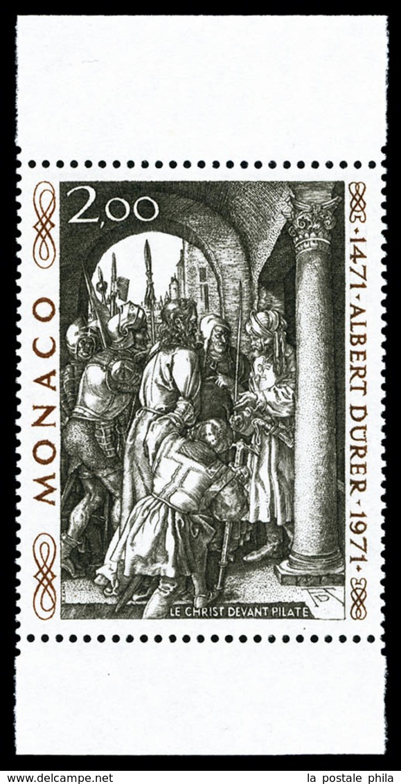 ** N°876A, Non émis: Légende Albert Dûrer Au Lieu De Albrecht, Bord De Feuille, Rare Et TB (certificat)  Qualité: **  Co - Ungebraucht