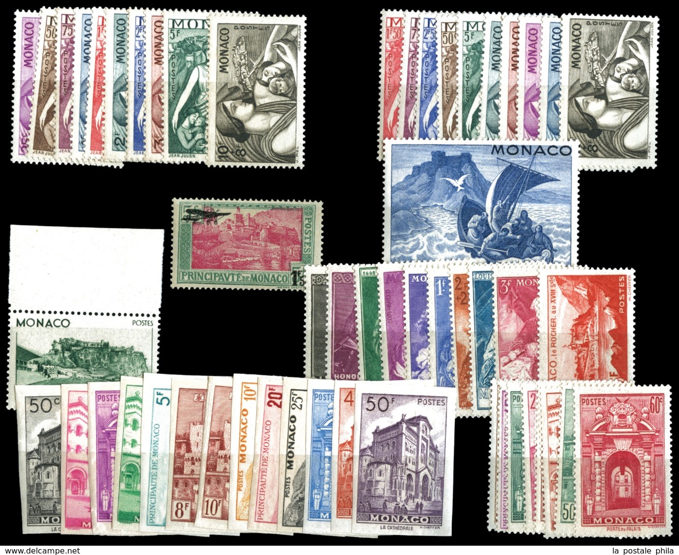 N N°1885, 1985/1950, Poste, PA Et Taxe: Ensemble De Bonnes Valeurs Neuves */** Dont 184** N°200/214** Taxe N°10*. TB  Qu - Collections, Lots & Series