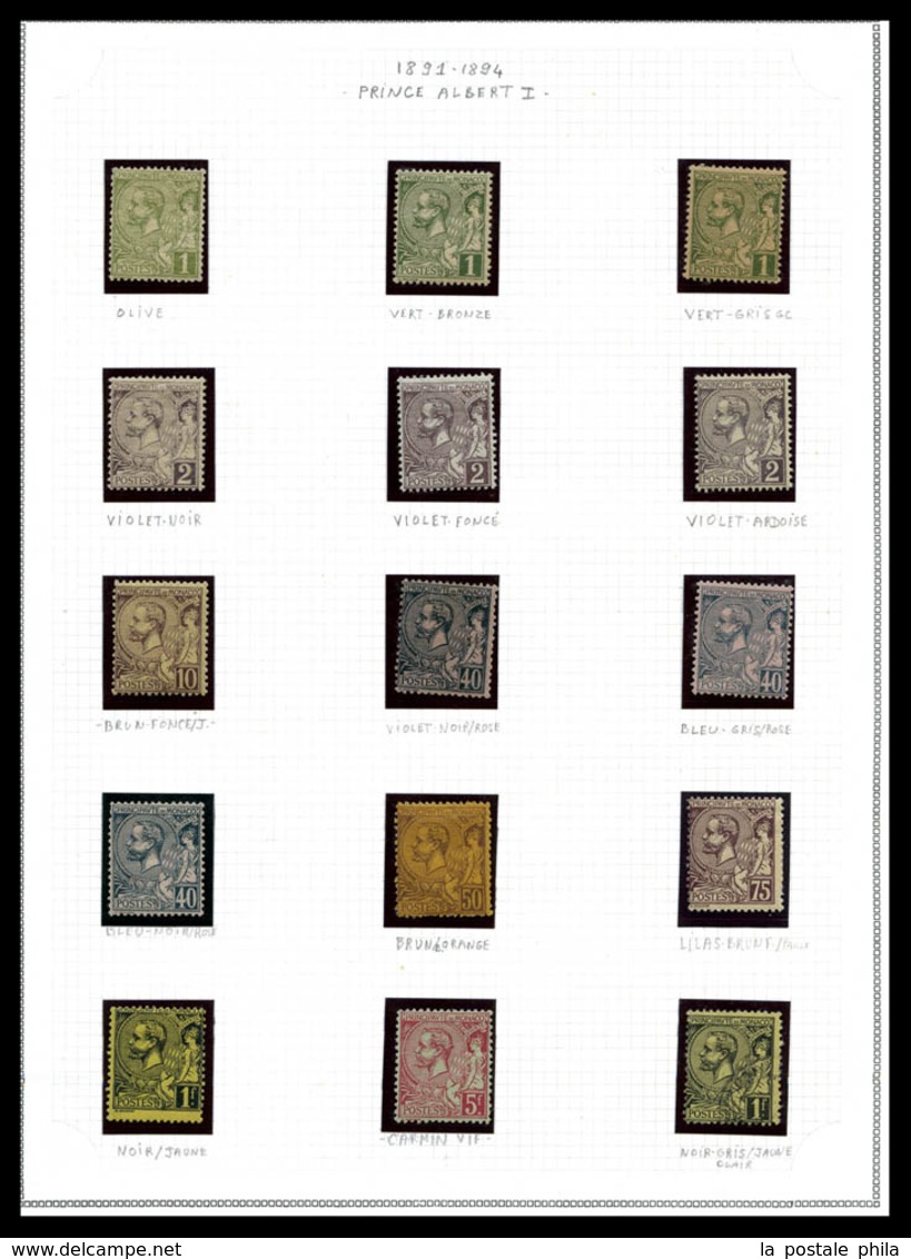 N 1885 à 2017, POSTE, PA, Blocs, Préo, Taxe: Très Jolie Collection (timbres En Majorité Neufs **) En Cinq Volumes Compre - Collections, Lots & Series