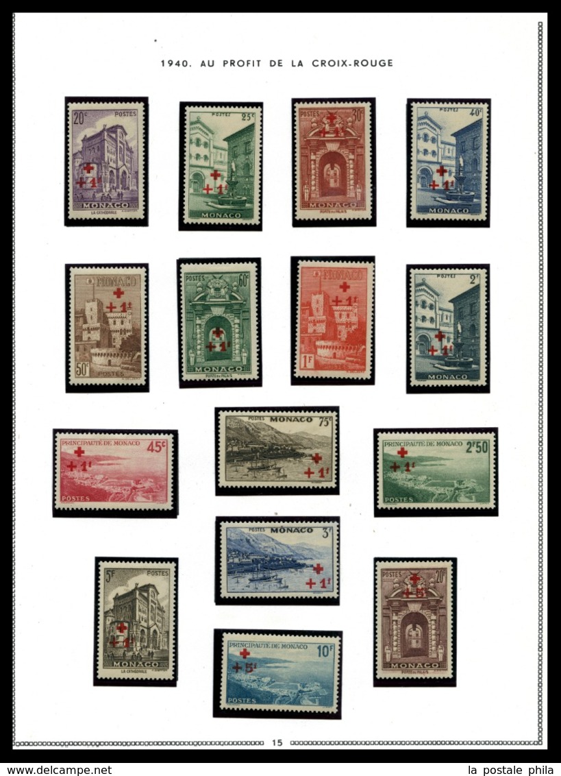 N 1885 à 2017, POSTE, PA, Blocs, Préo, Taxe: Très jolie collection (timbres en majorité neufs **) en cinq volumes compre