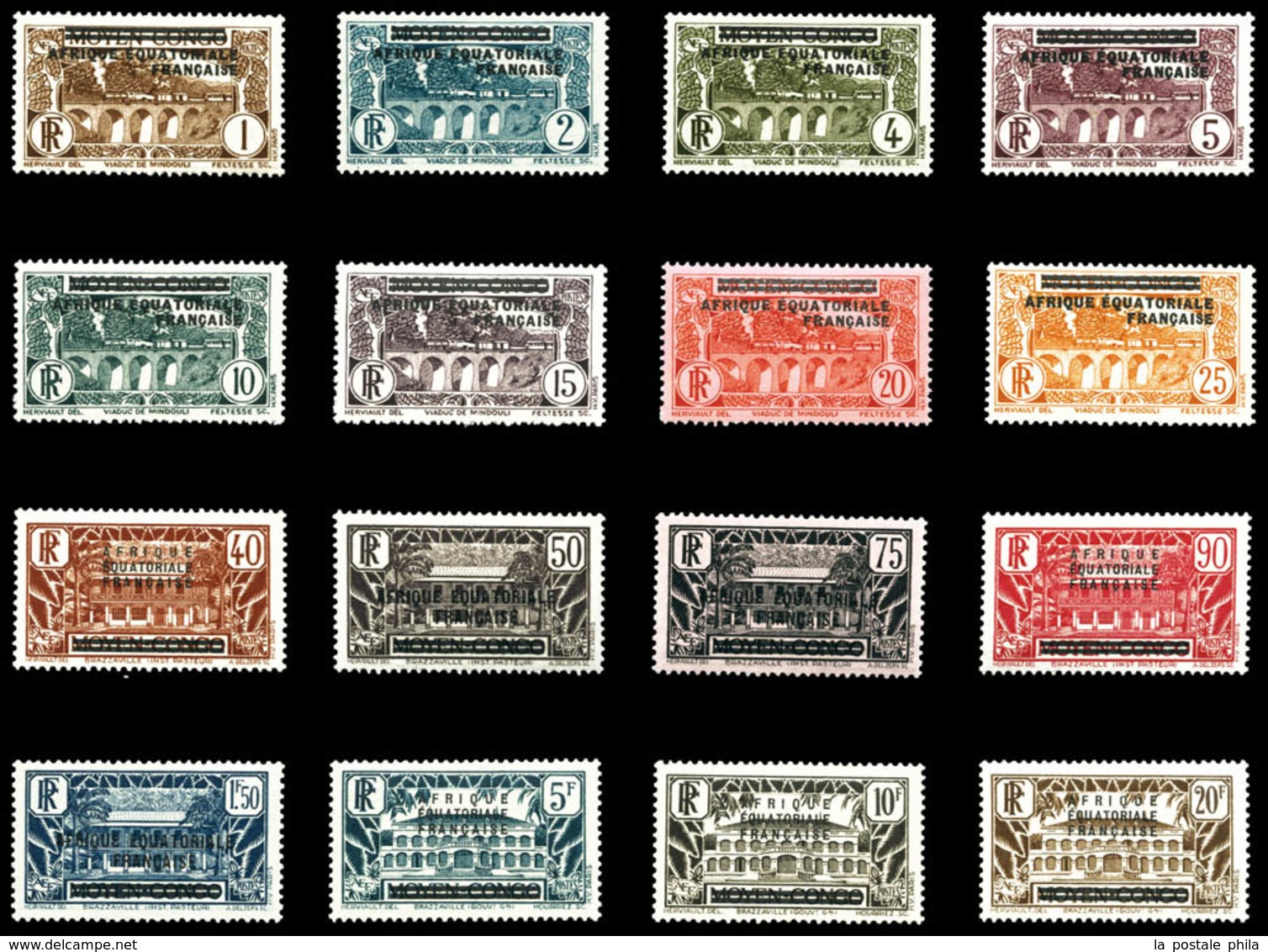 * N°1/16, Série Complète, Les 16 Valeurs TB  Qualité: *  Cote: 200 Euros - Unused Stamps