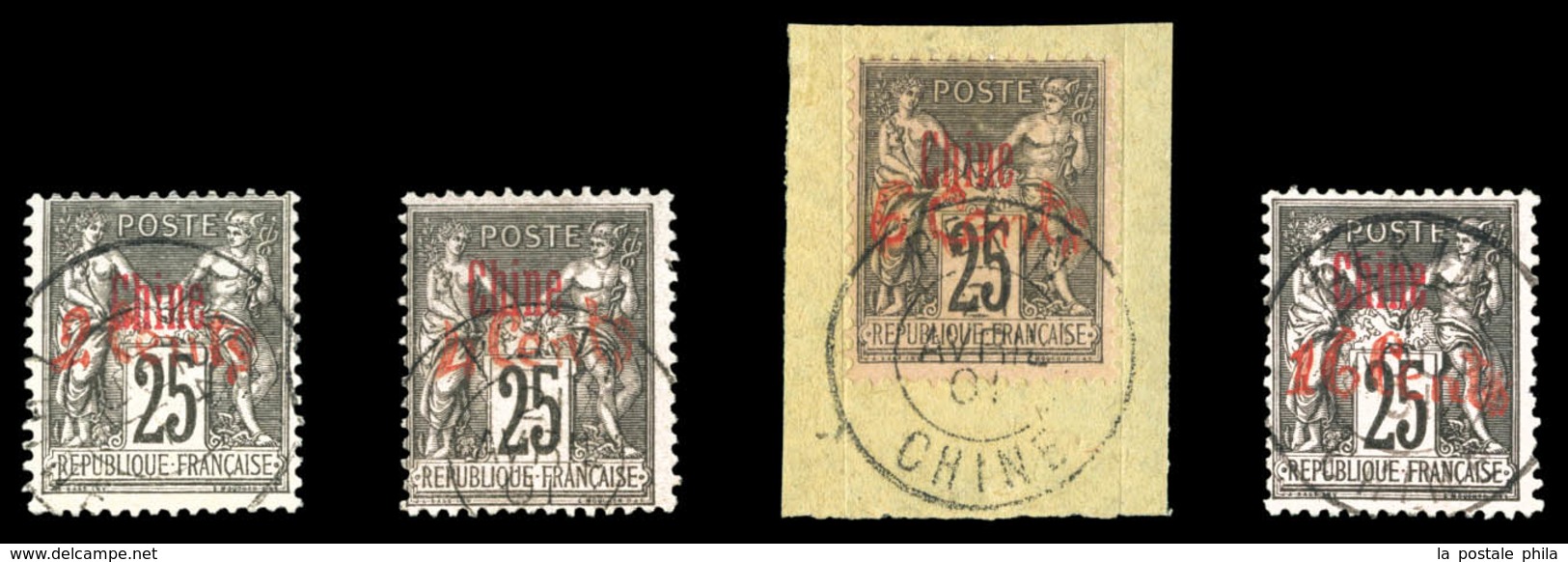 O N°19/22, Série De 1901, Les 4 Valeurs SUP. R.R. (certificat)  Qualité: O  Cote: 1460 Euros - Nuovi