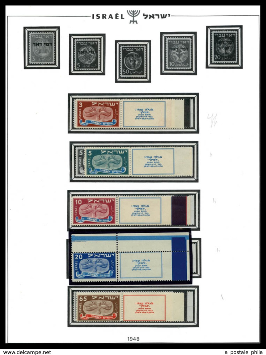 ** 1948 à 1966: Collection Bien Fournie Dont Tabs, Présentée En Album. TTB  Qualité: **  Cote: 7340 Euros - Ongebruikt (met Tabs)