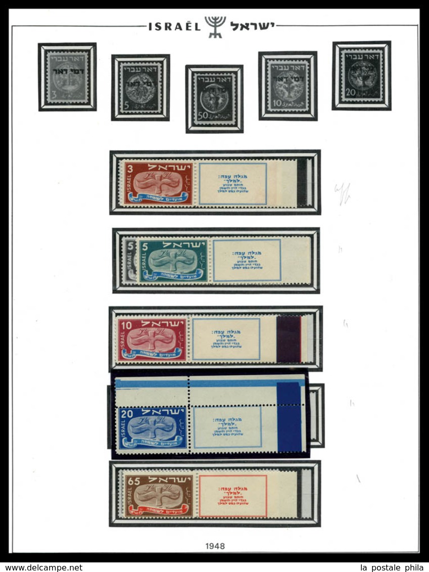 ** 1948 à 1966: Collection Bien Fournie Dont Tabs, Présentée En Album. TTB  Qualité: **  Cote: 7340 Euros - Unused Stamps (with Tabs)