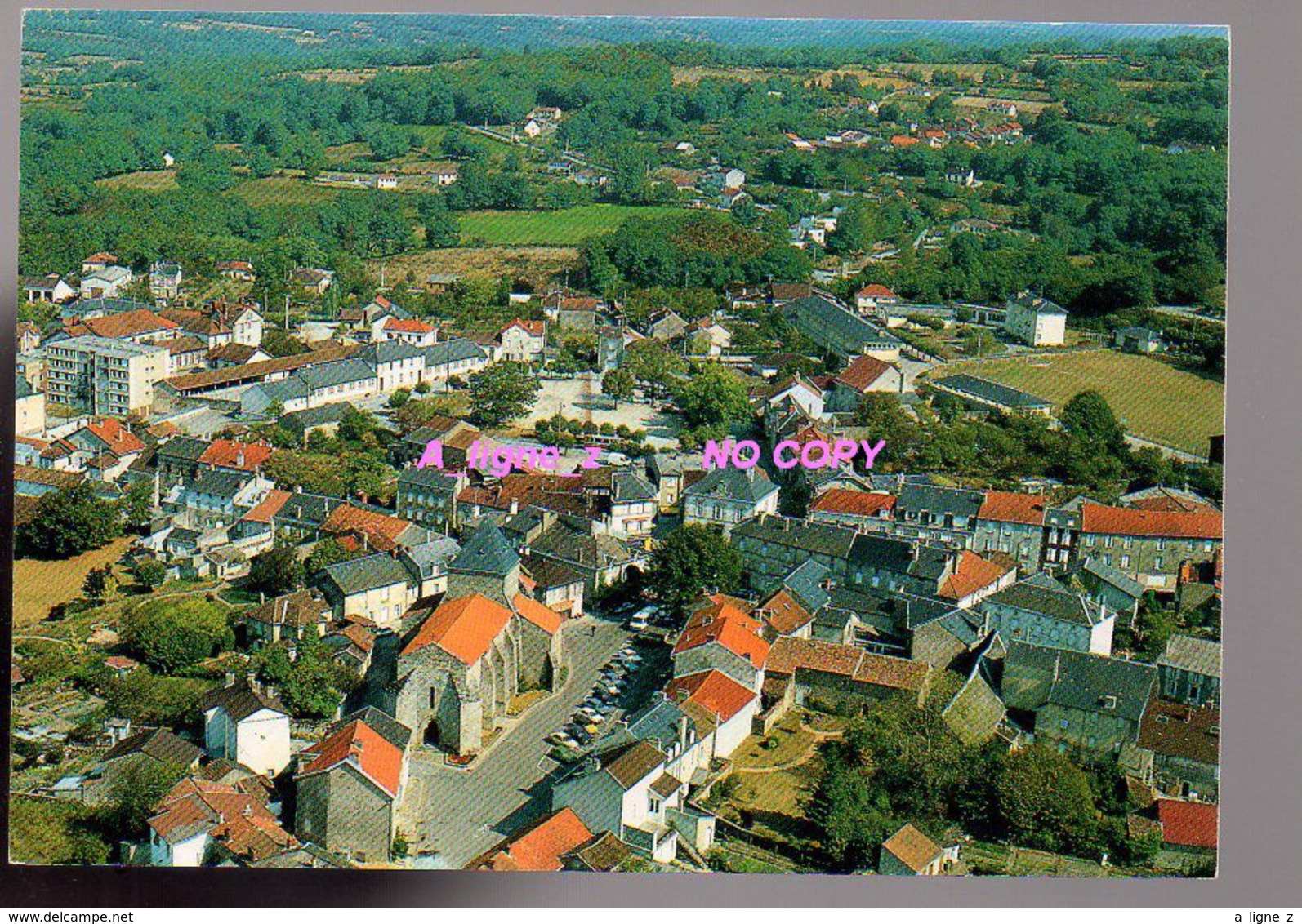 REF 420 : CPSM 87 BESSINE SUR GARTEMPE Vue Générale - Bessines Sur Gartempe