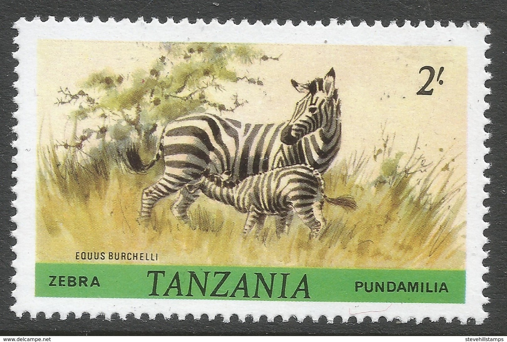 Tanzania. 1980 Wildlife. 2/- MNH. SG 315 - Tanzania (1964-...)