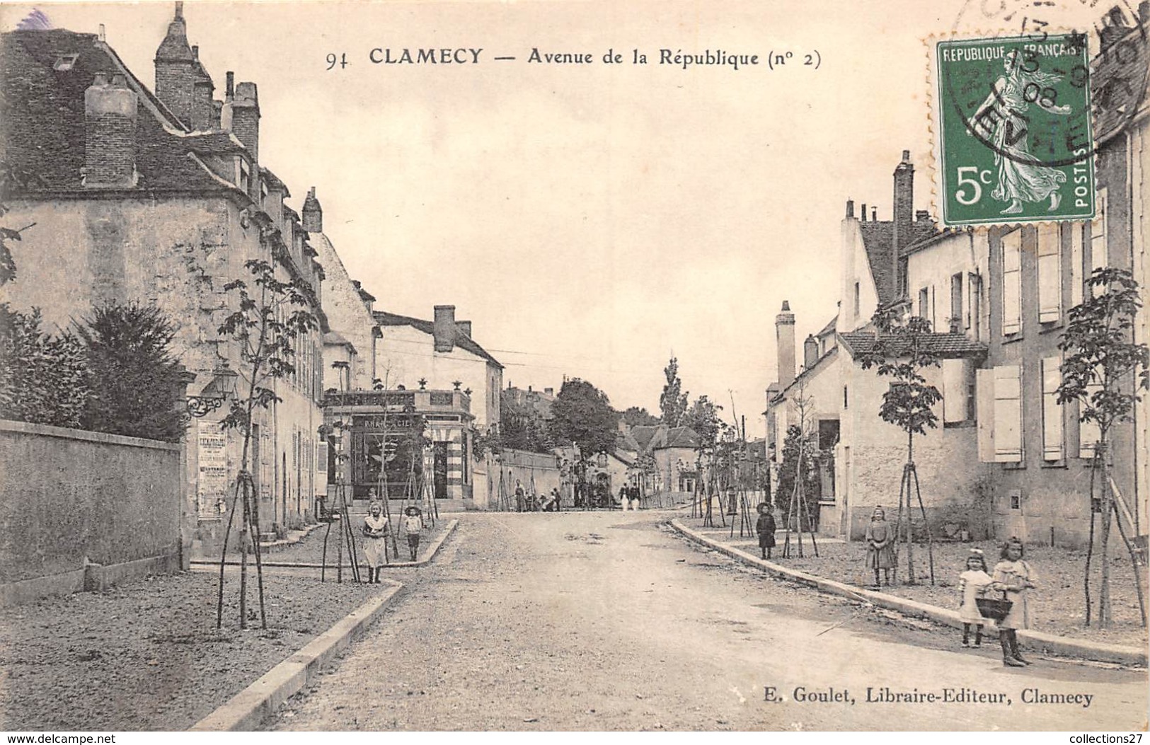 58-CLAMECY- AVENUE DE LA REPUBLIQUE - Clamecy