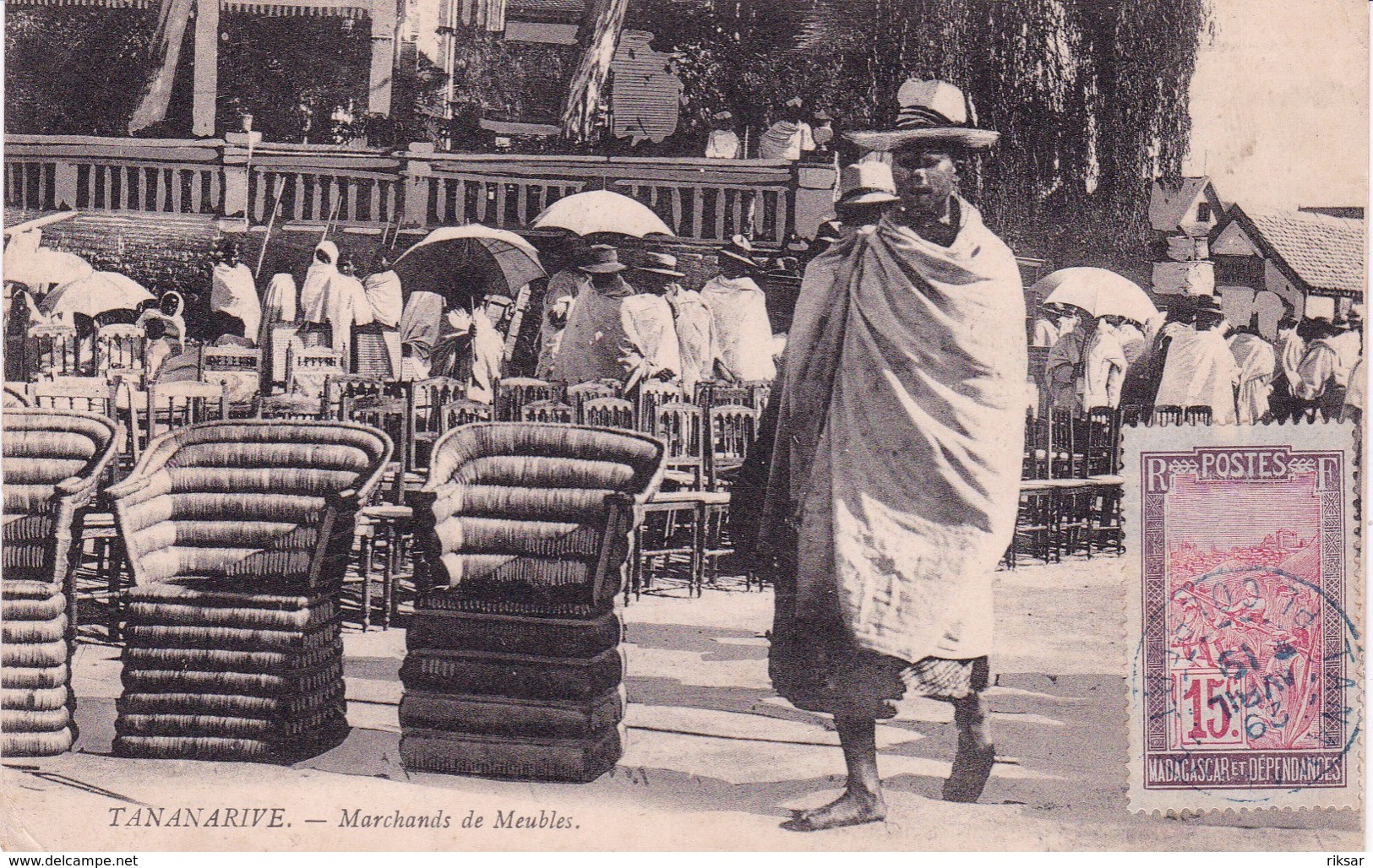 MADAGASCAR(TYPE) MARCHAND DE MEUBLES - Madagascar