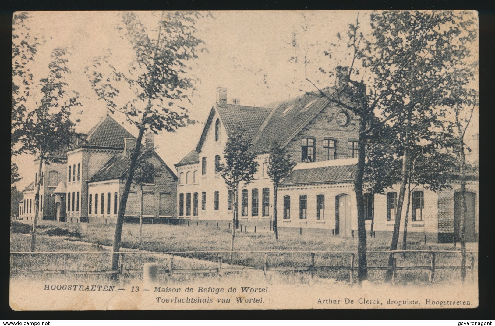 HOOGSTRATEN   TOEVLUCHTSHUIS VAN WORTEL - Hoogstraten