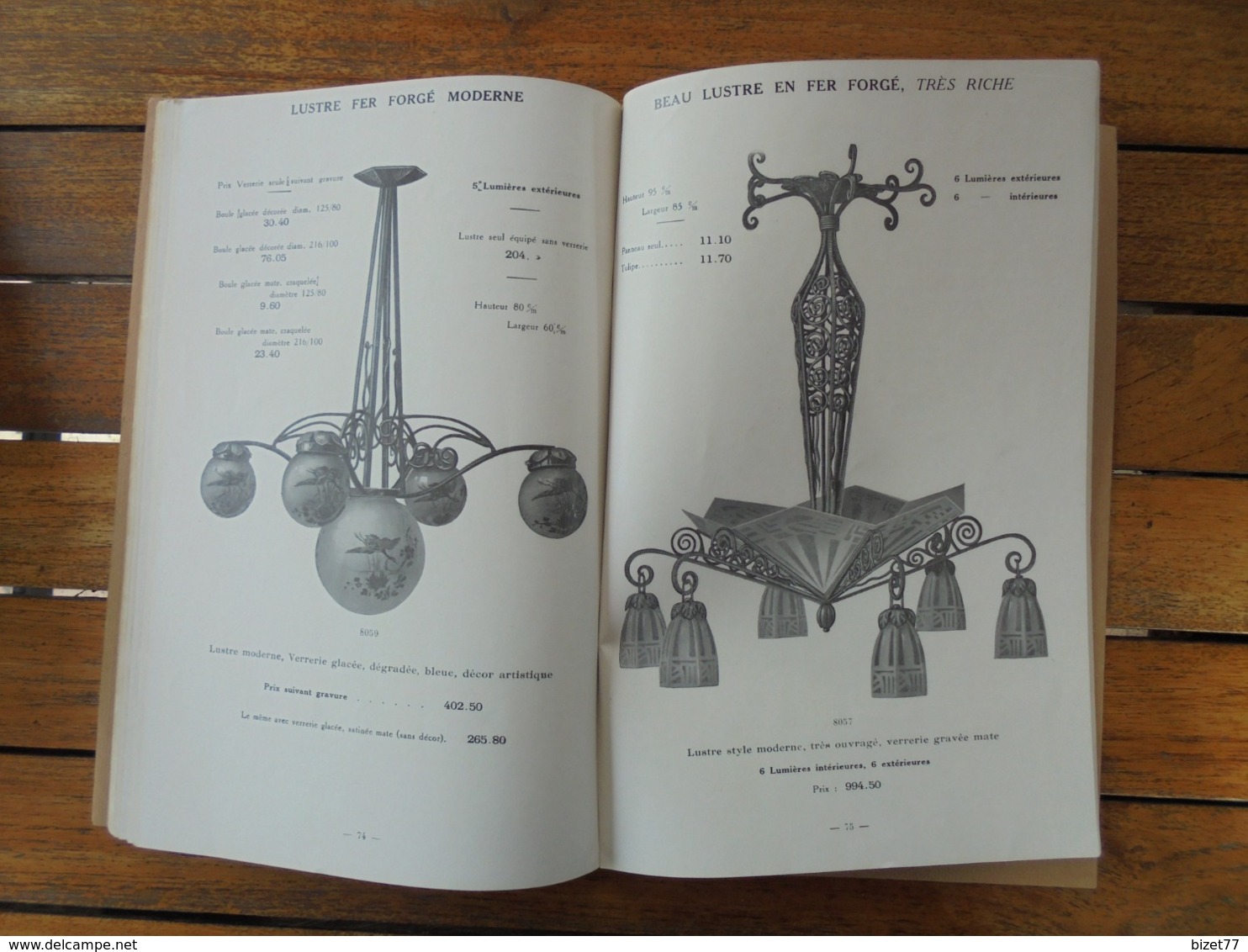 CATALOGUE, 1929 -  ARTICLES D'ECLAIRAGE - H. MARKHBEINN PARIS - 100 PAGES ILLUSTREES, VOIR SCAN