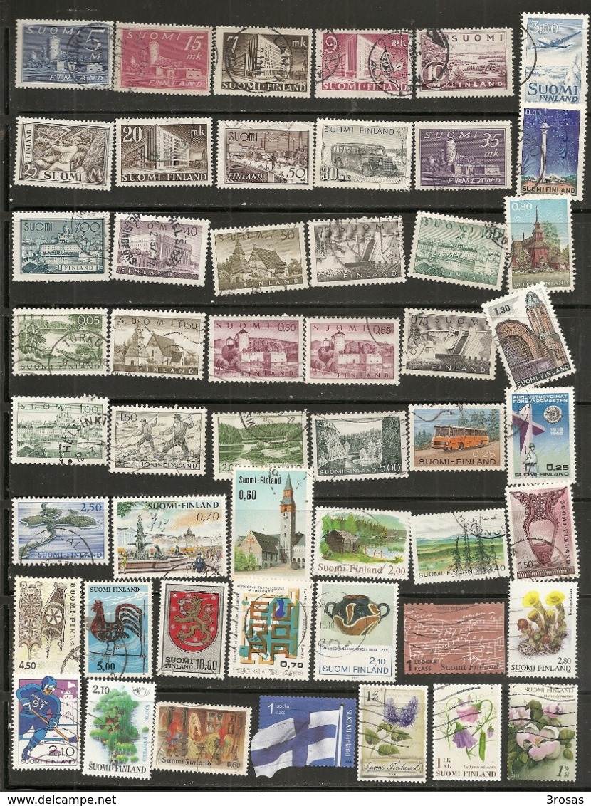 Finland Collection With Many Topical Stamps (2 Scans!!) - Collections