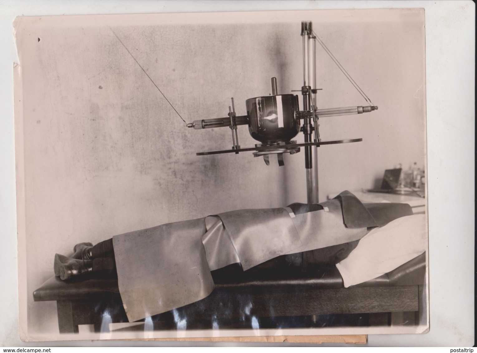 MEDICAL DOCTOR STRONGEST CURING X-RAY MACHINE COLUMBIA UNIVERSITY    25*20CM Fonds Victor FORBIN 1864-1947 - Profesiones