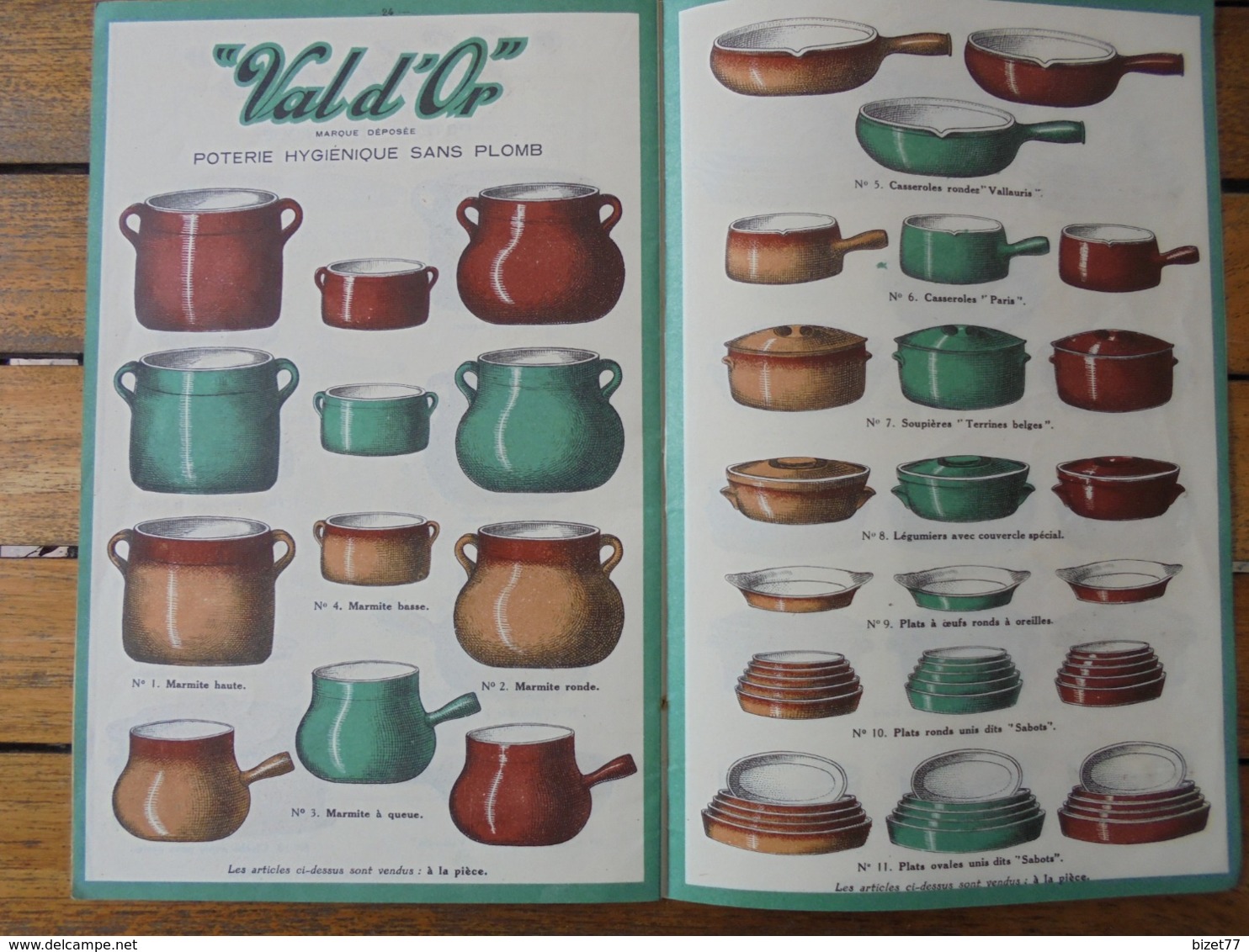 CATALOGUE, VALLAURIS,  POTERIES CULINAIRES- - 29 PAGES ILLUSTREES, VOIR SCAN - Publicidad