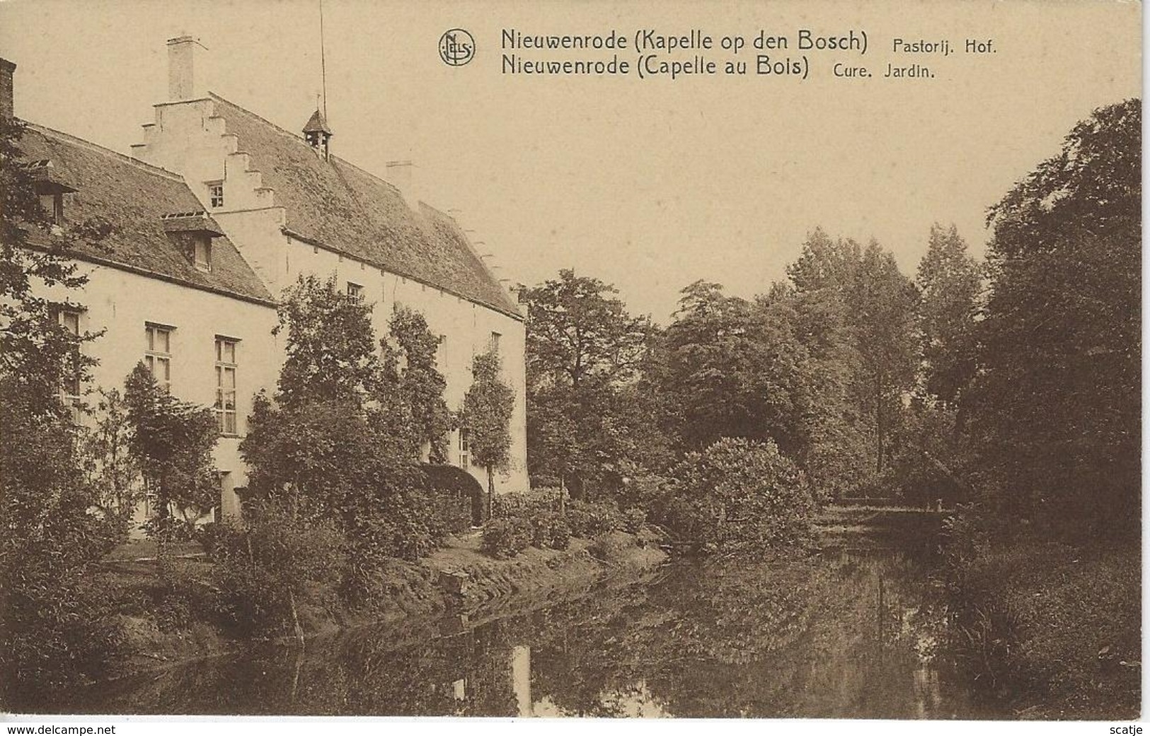 Nieuwenrode (Kapelle Op Den Bosch)   Pastorij.  Hof. - Kapelle-op-den-Bos