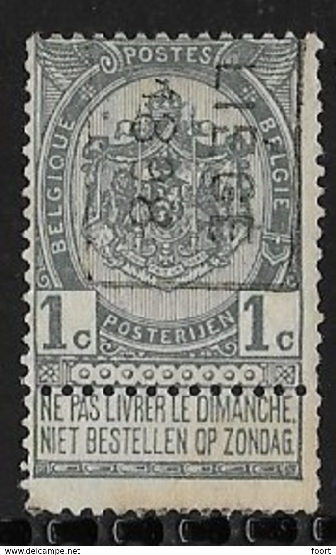 Luik 1898  Nr. 151B - Roller Precancels 1894-99