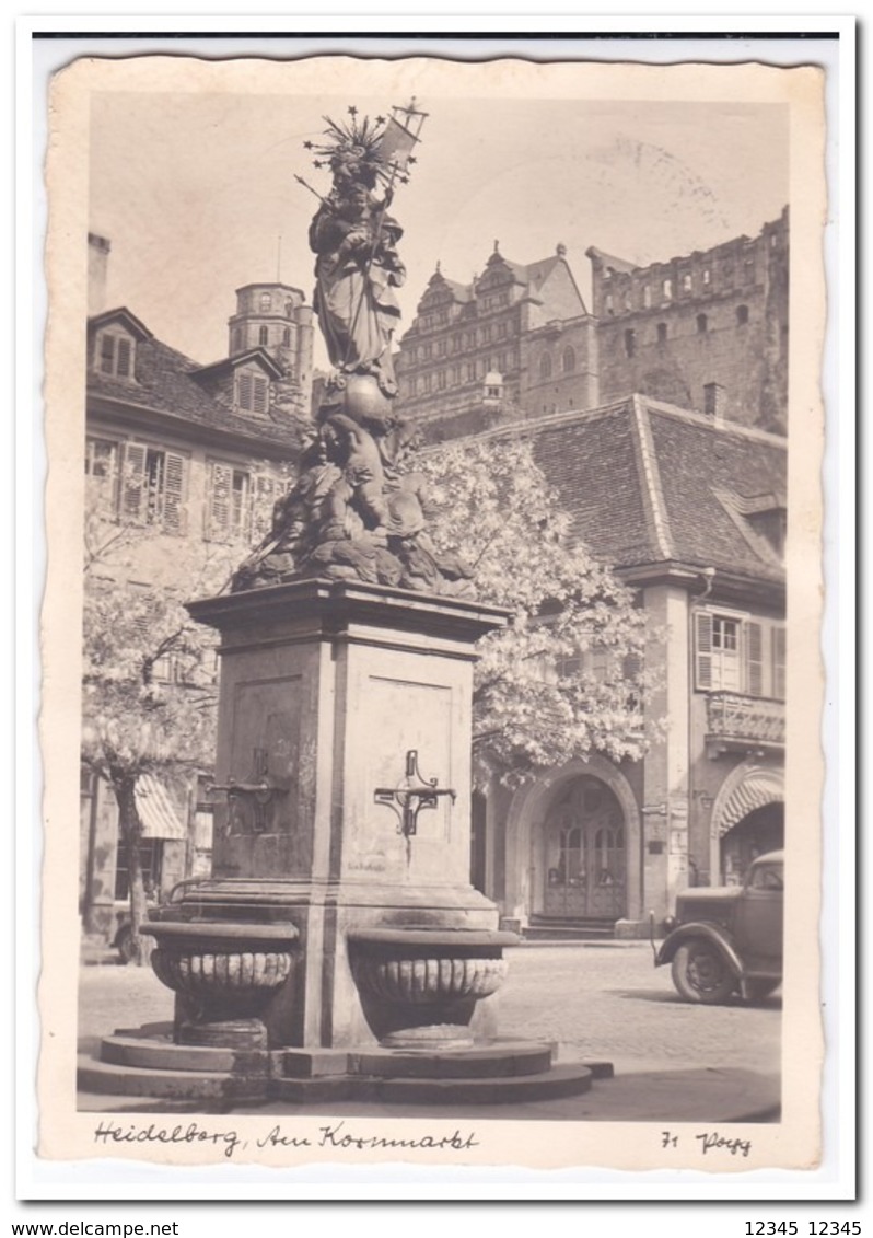 Heidelberg, Am Kornmarkt - Heidelberg