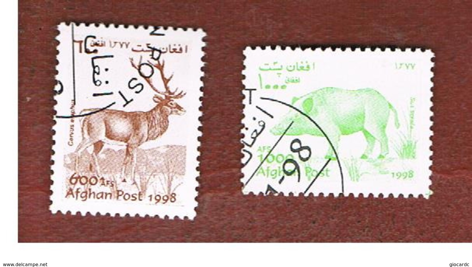 AFGHANISTAN    -   MI 1826.1830   -  1998   ANIMALS     - USED ° - Bahrein (1965-...)