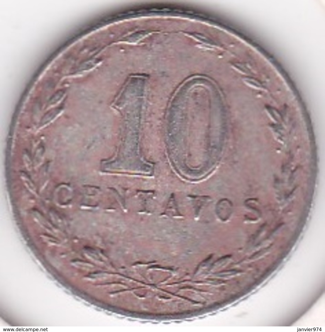 Argentine 10 Centavos 1898 KM# 35 - Argentine