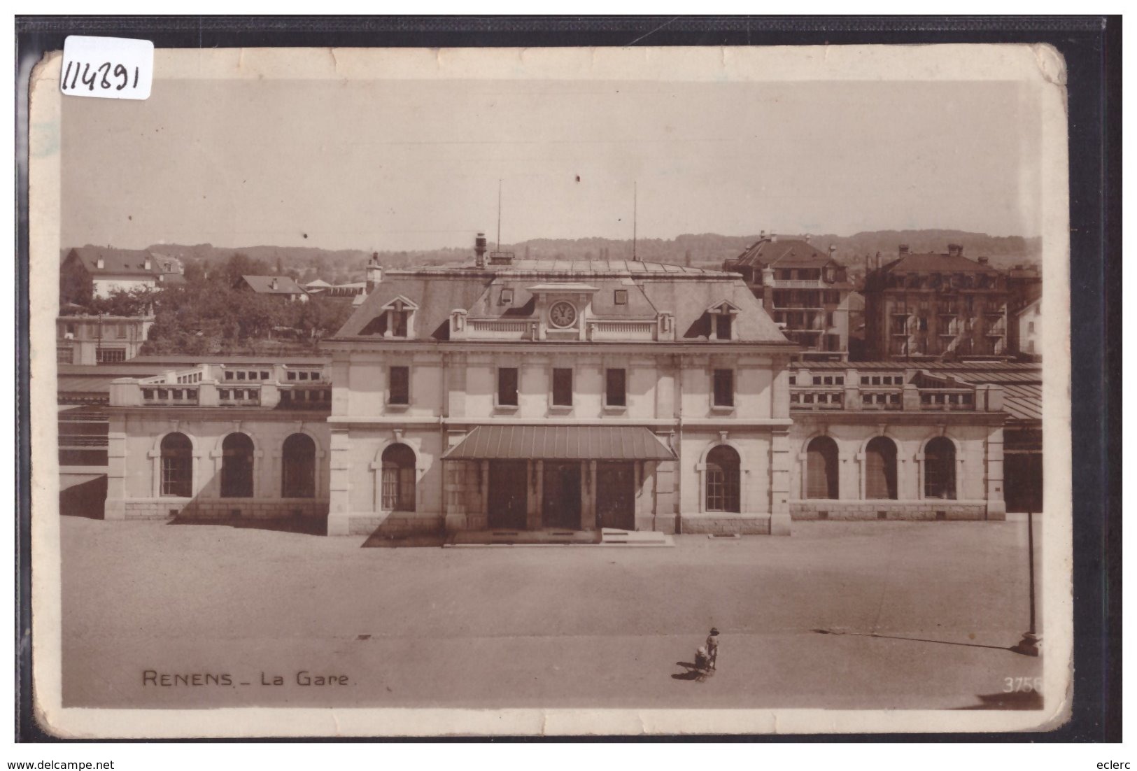 DISTRICT DE LAUSANNE - RENENS - LA GARE - ( COINS ET BORDS FORTEMENT USUES ) - Lausanne