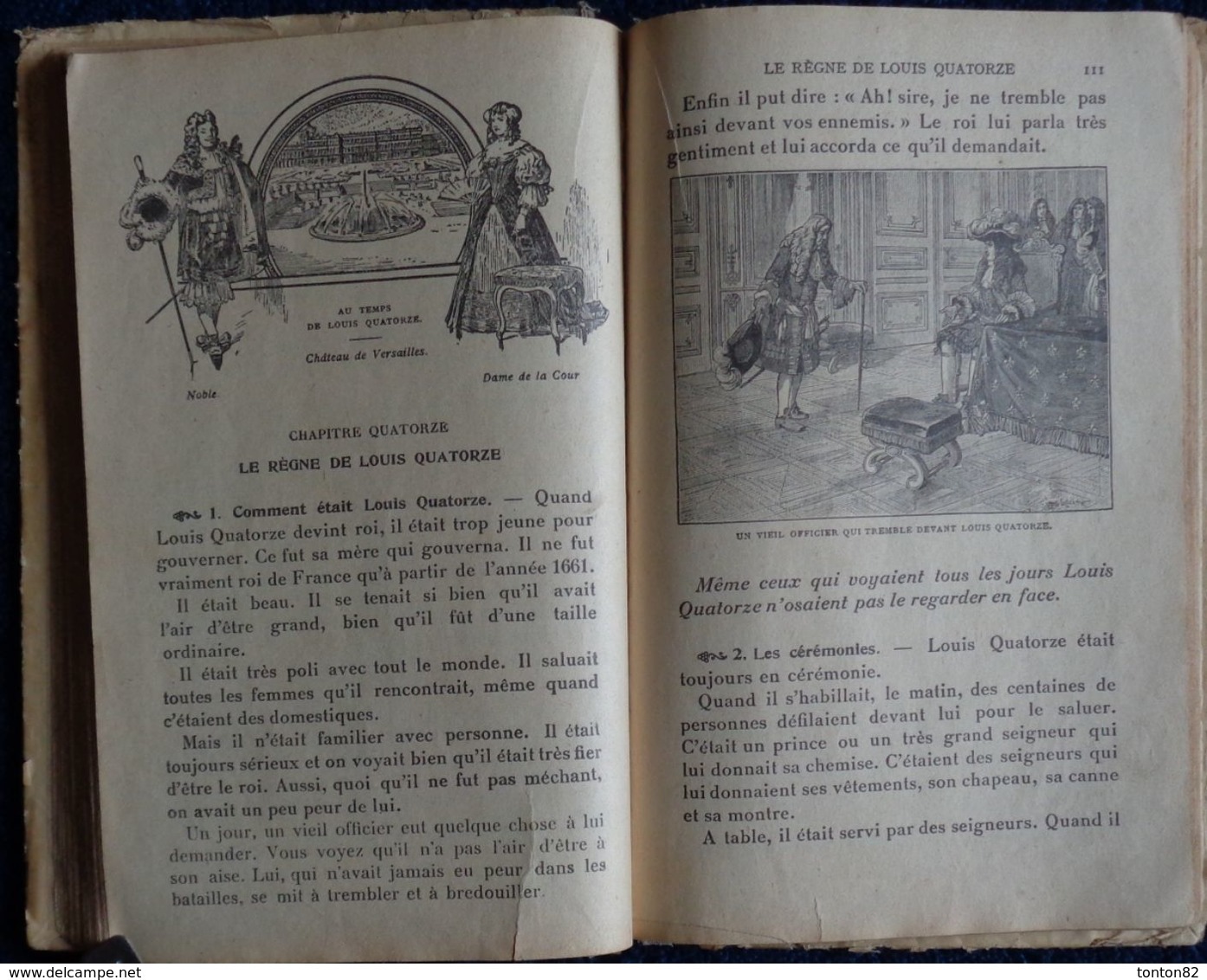 Ernest  Lavisse - Histoire de France - Cours Élémentaire - Librairie Armand Colin - ( 1934 ) .