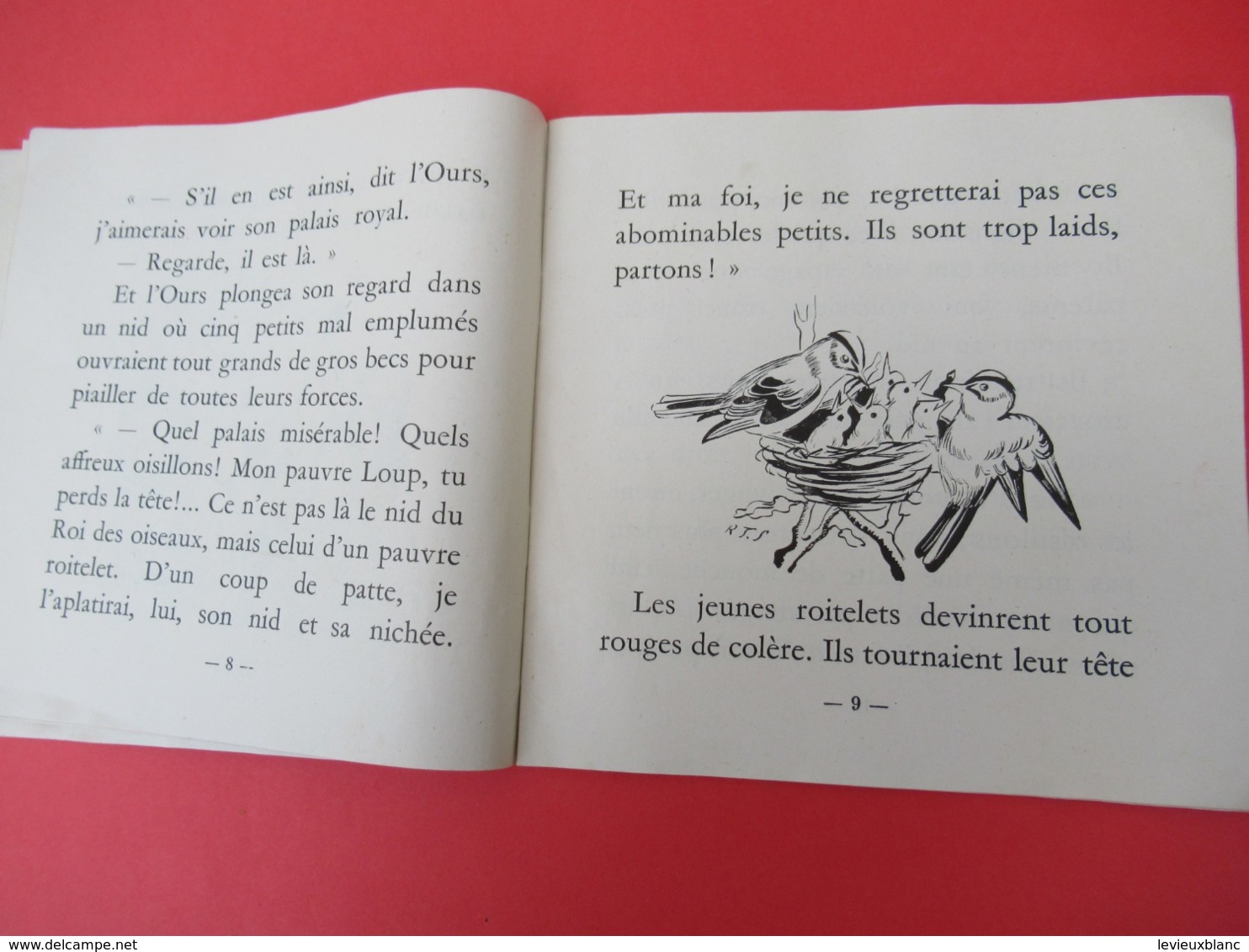 Contes D'Antan Et De Toujours / L'OURS Et Le ROITELET/ La PLUIEd'OR /Editeur Didier/ GRIMM/1948       BD166 - Contes