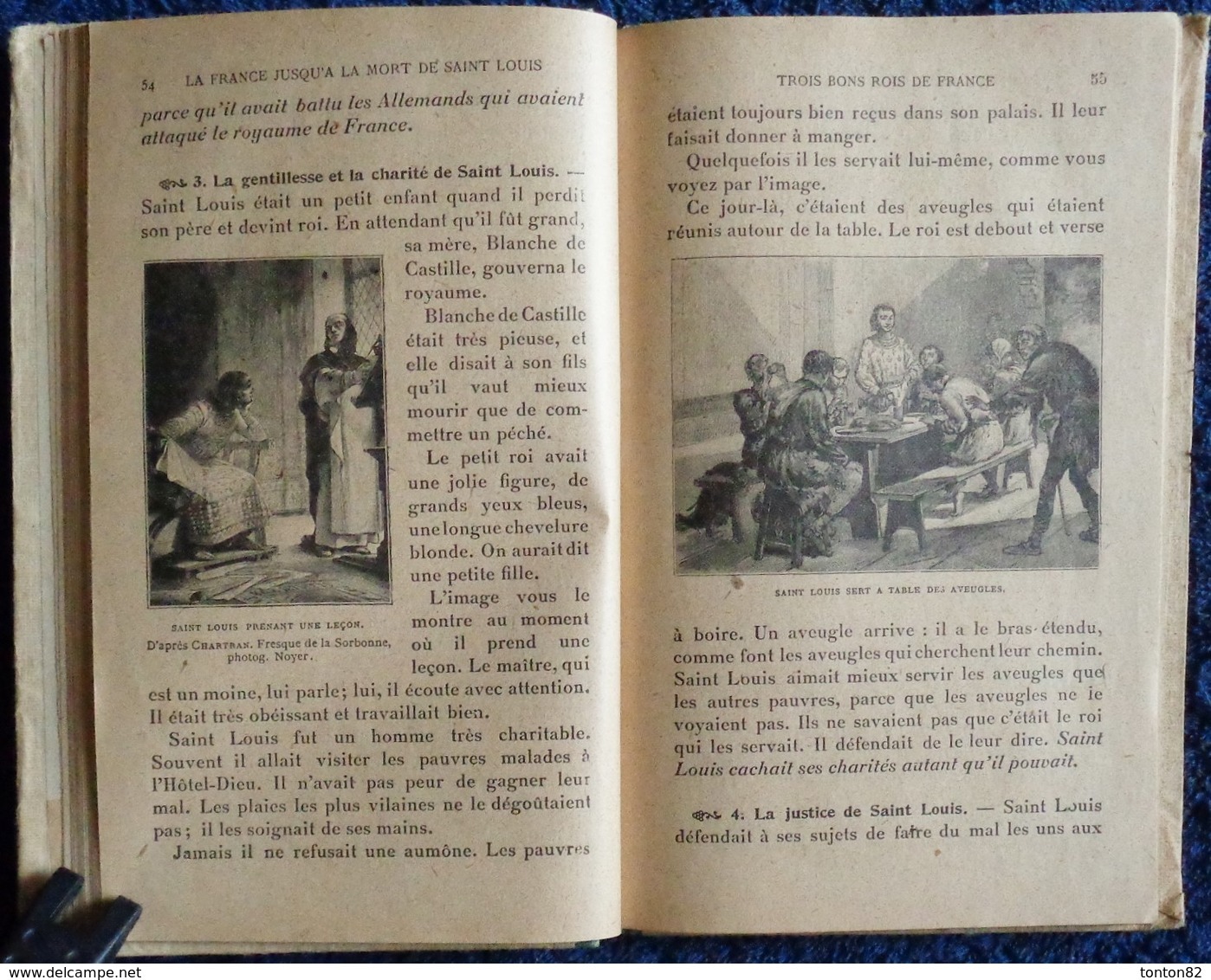 Ernest  Lavisse - Histoire de France - Cours Élémentaire - Librairie Armand Colin - ( 1917 ) .