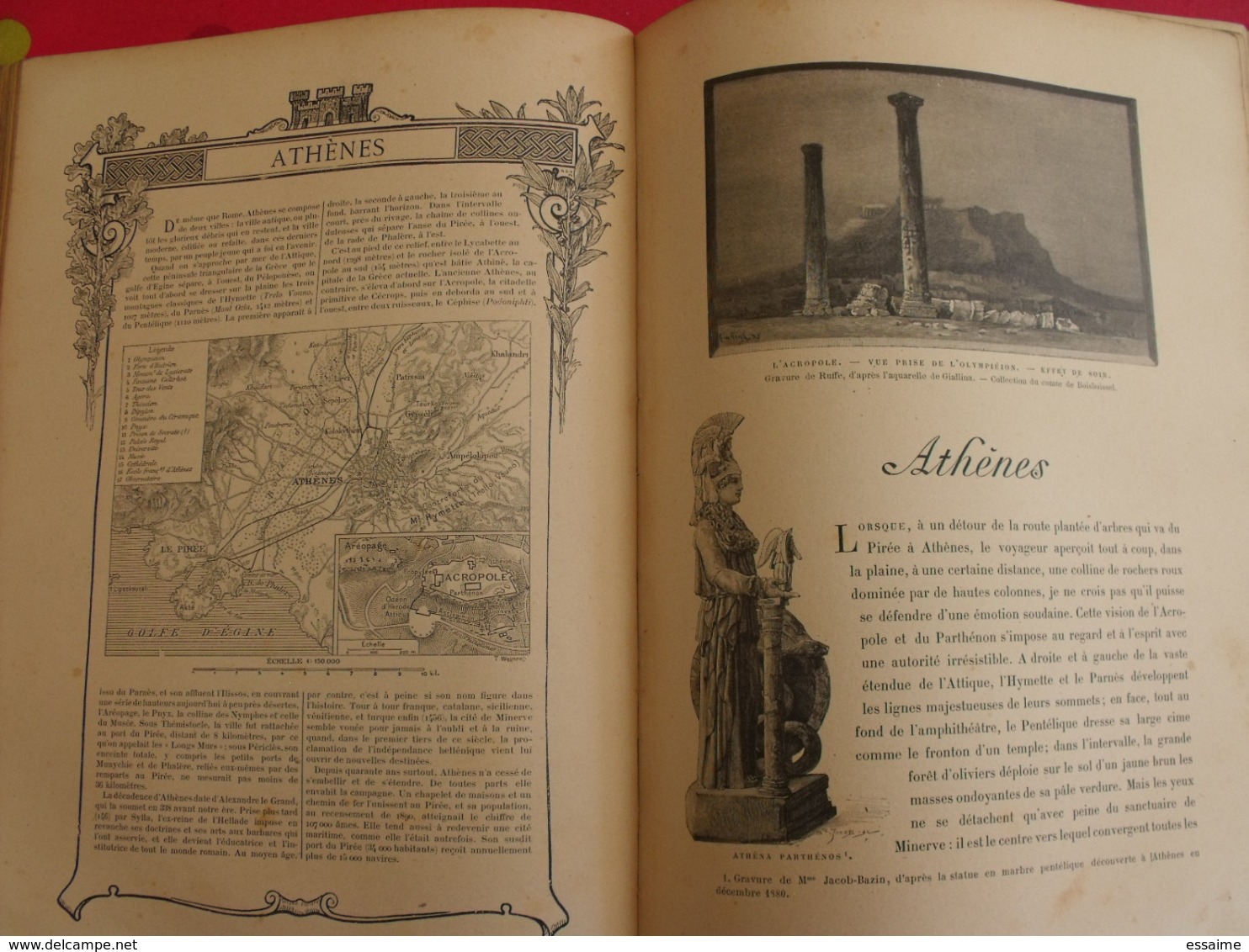 les capitales du monde. hachette 1900. calcutta paris tokio pékin christiania madrid constantinople...