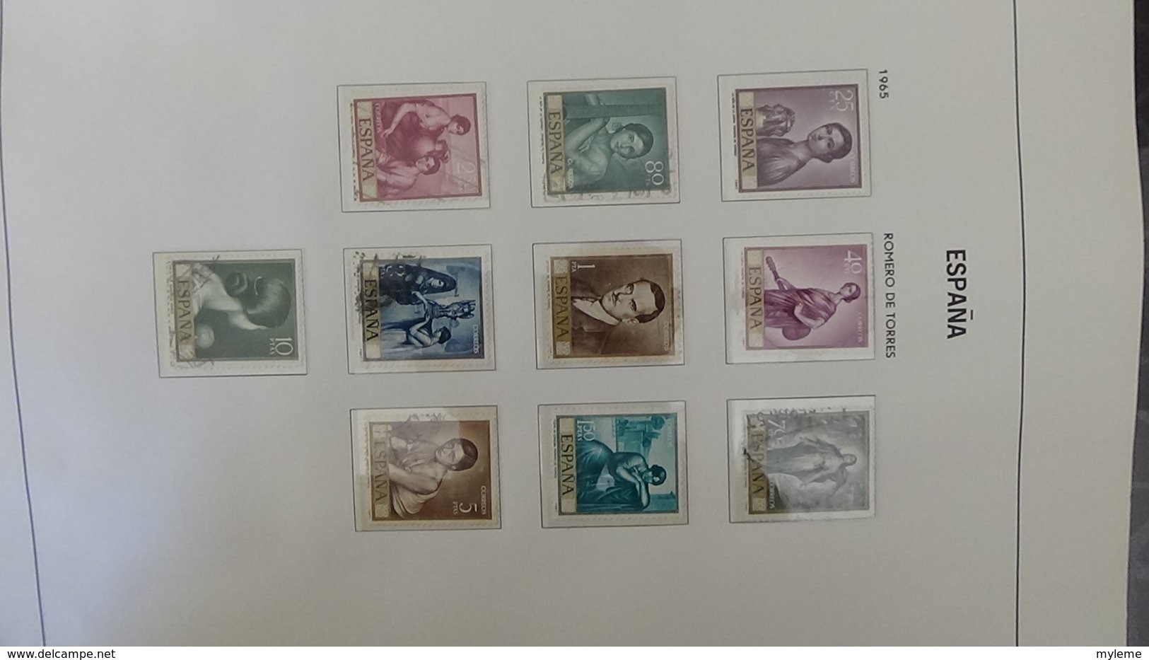 Collection ESPAGNE en DAVO de 1961 à 1979. A saisir !!!