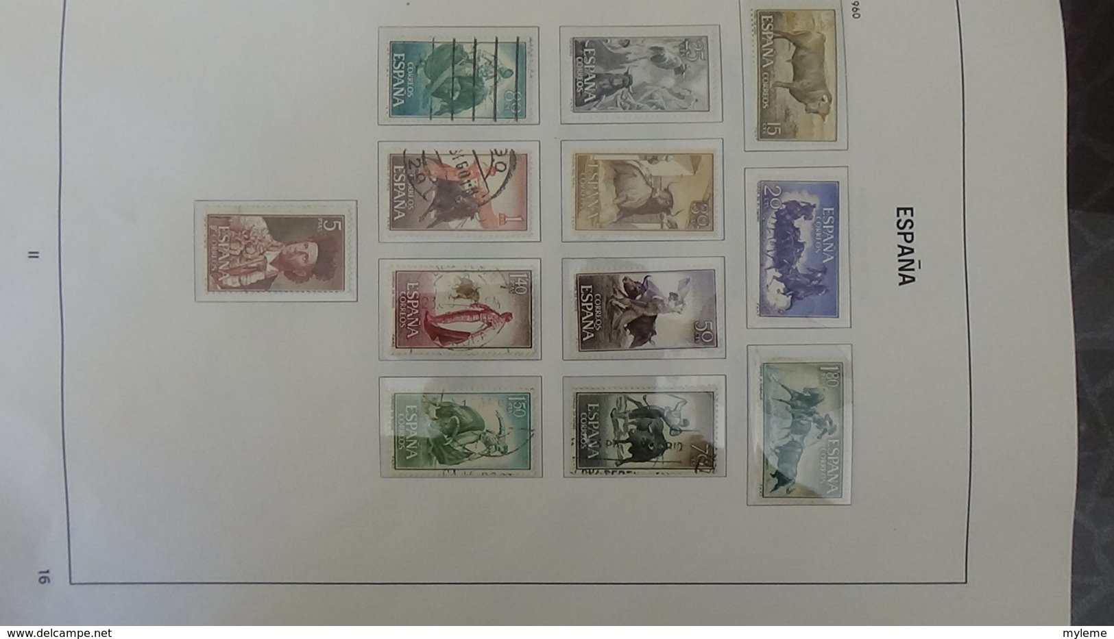 Collection ESPAGNE en DAVO de 1945 à 1969. A saisir !!!