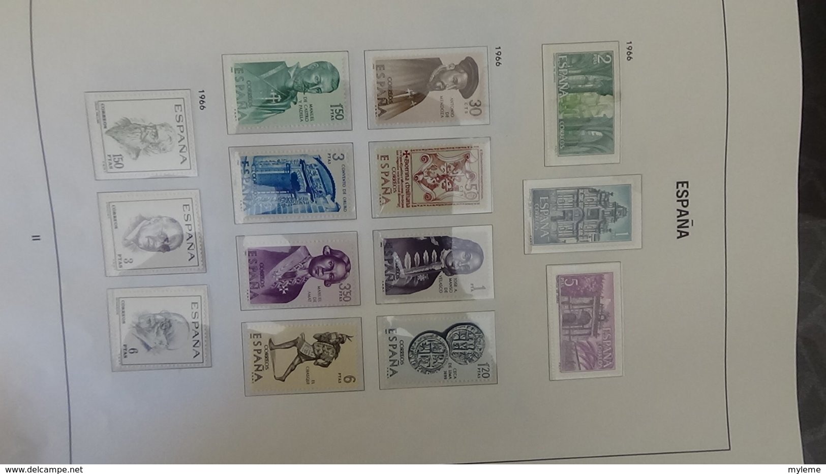 Collection ESPAGNE en DAVO de 1945 à 1969. A saisir !!!