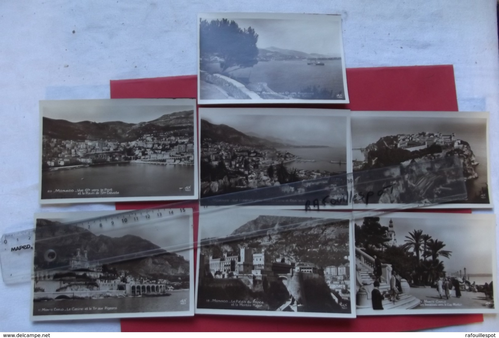 Cp Monte Carlo Vues Diverses Lot  19 Cartes - Collections & Lots