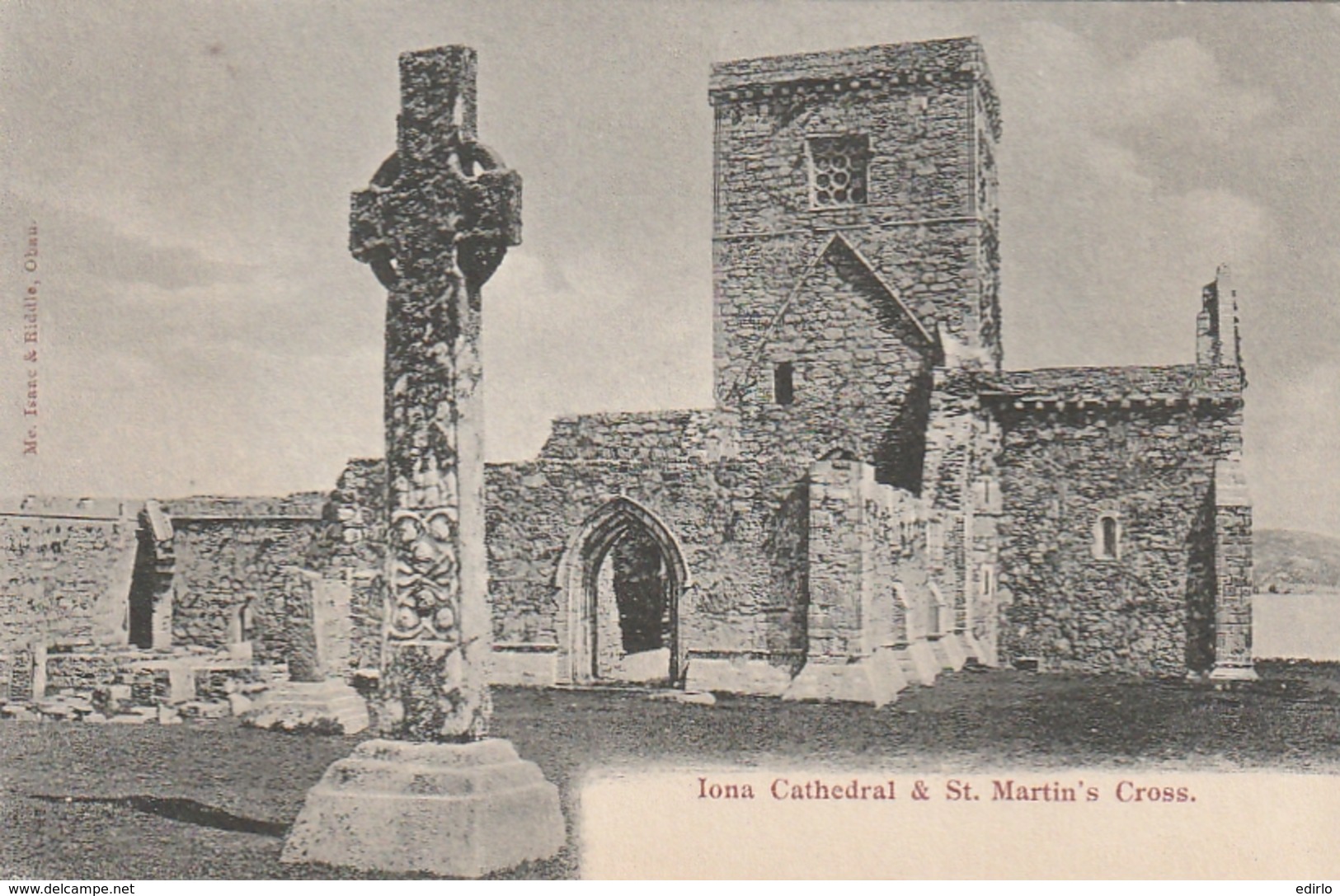 *** SCOTLAND *** IONA  Cathedral St Martin Cross - Unused TTB - Other & Unclassified