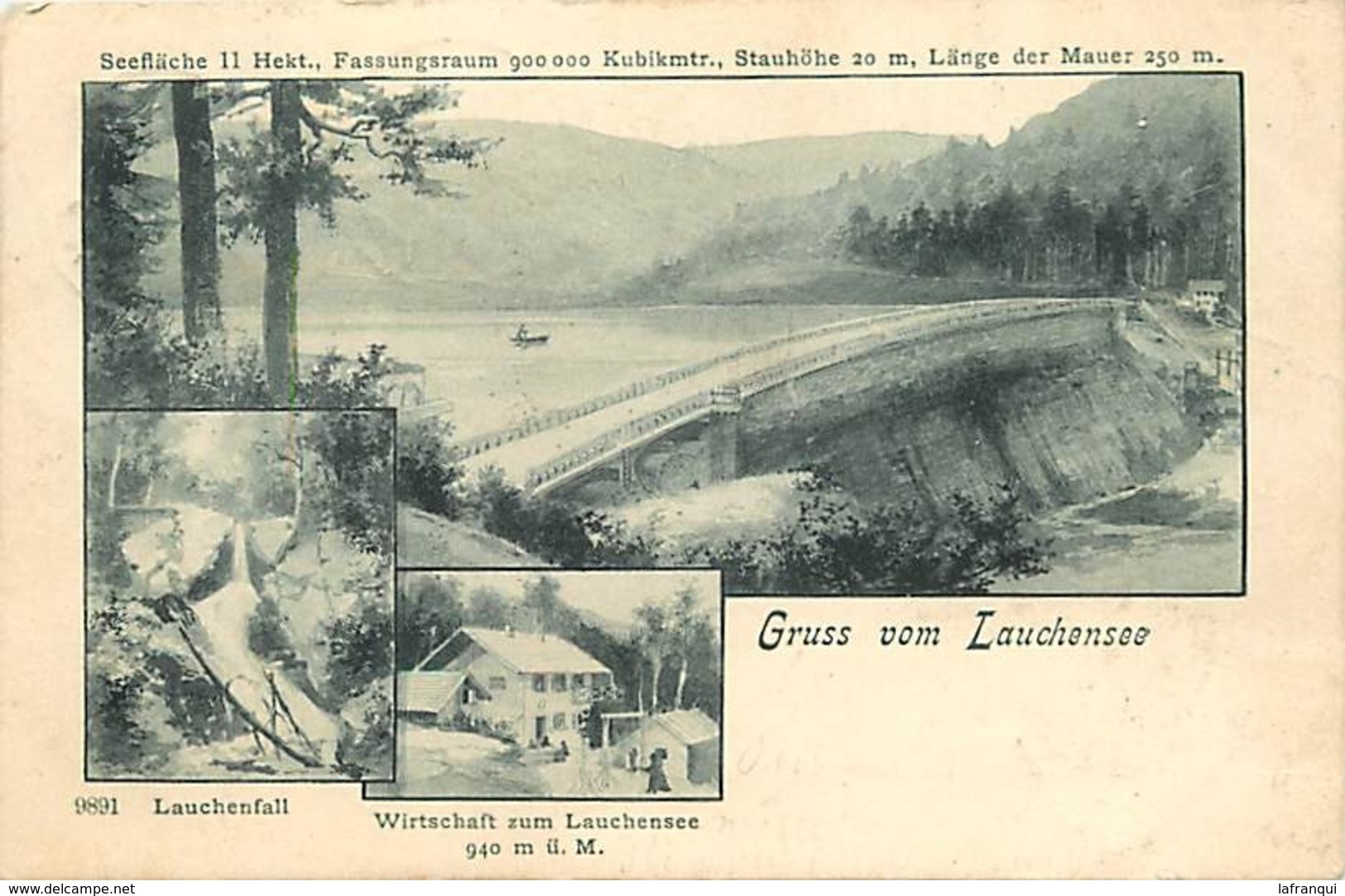 Pays Div-ref U699- Allemagne - Gruss Vom Lauchensee  - - Autres & Non Classés