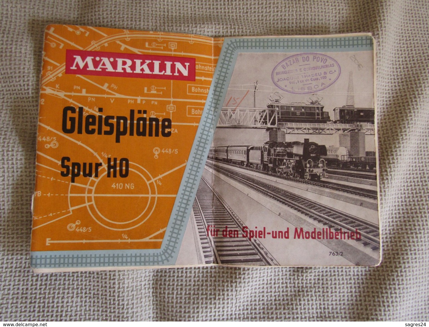 Marklin - Gleisplane Spur HO - Fur Den Spiel - Und Modellbetrieb 763/2 - Littérature & DVD