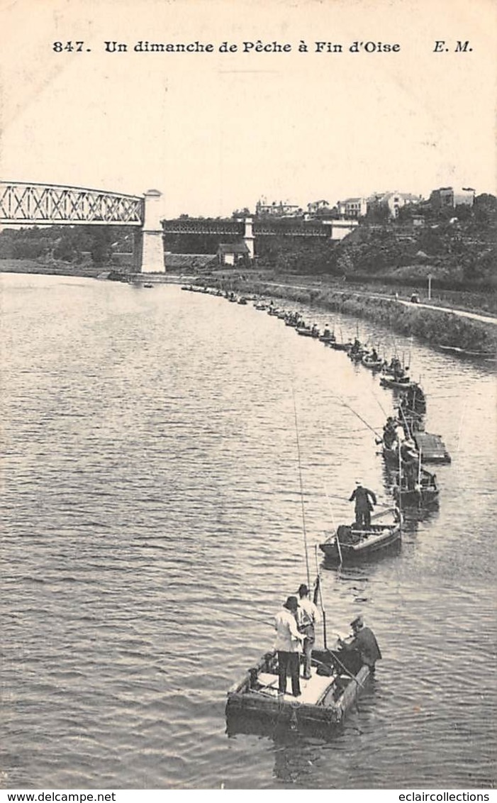 Thème.  Métier.   Pêche A La Ligne :     78    Fin D'Oise          (Voir Scan) - Pêche