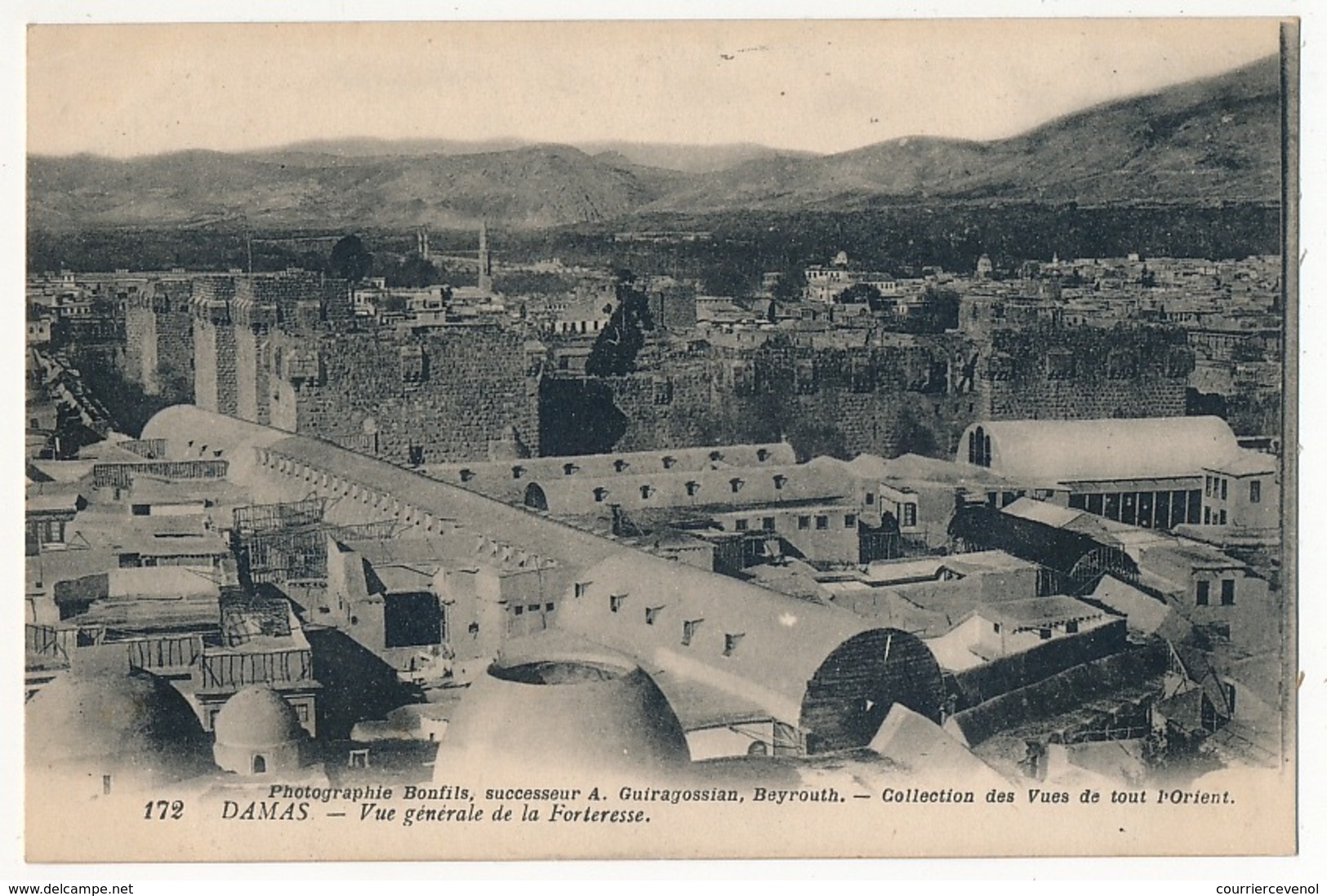 CPA - SYRIE - DAMAS - Vue Générale De La Forteresse - Syrië