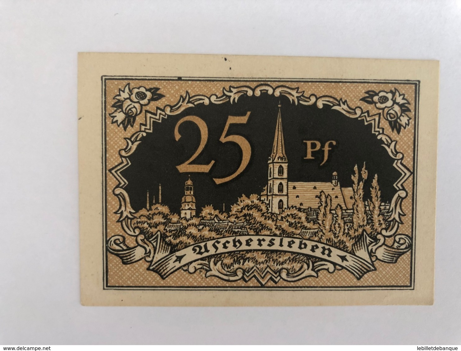 Allemagne Notgeld Aschersleben 25 Pfennig - Collections