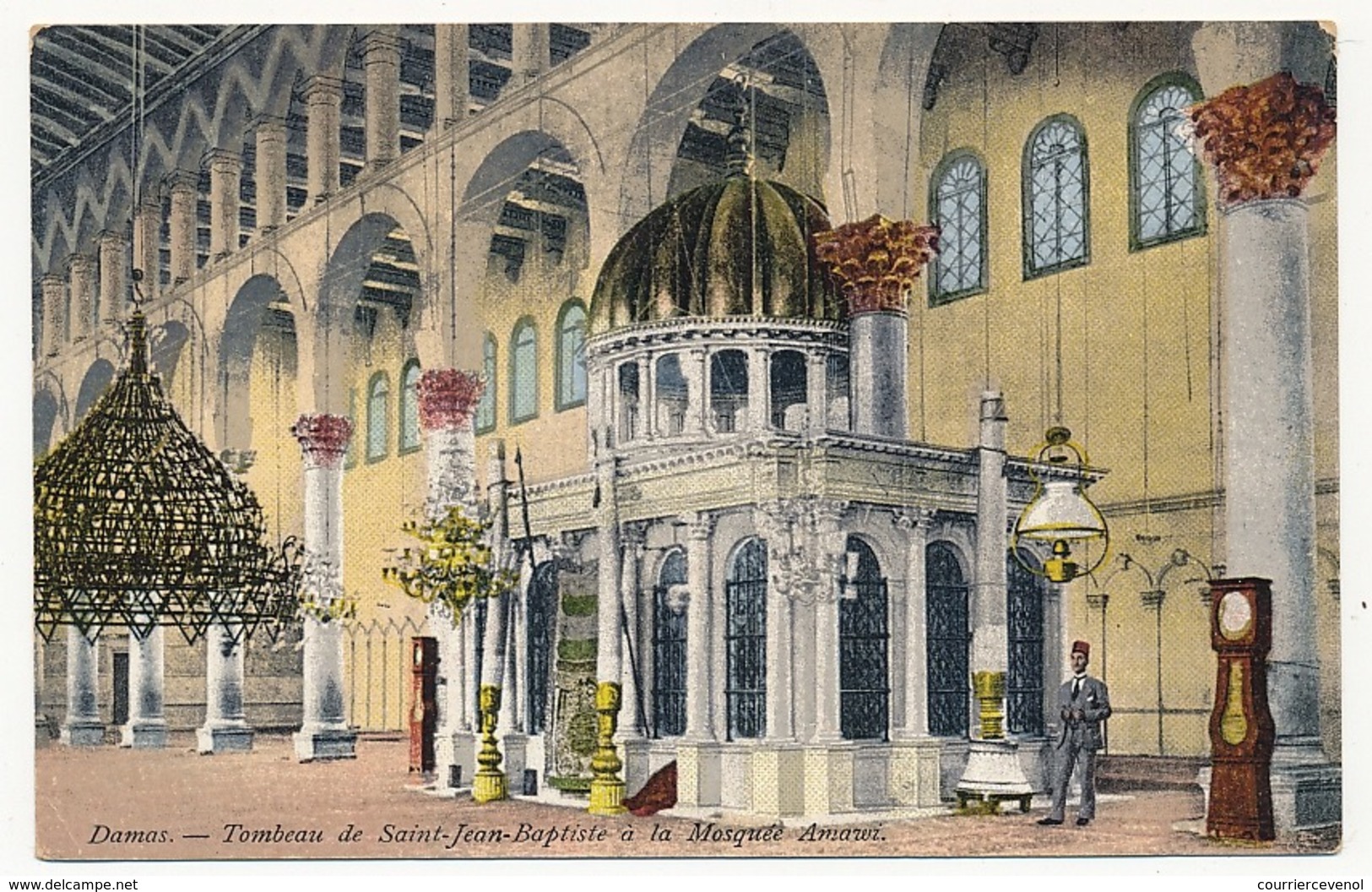 CPA - SYRIE - DAMAS - Tombeau De Saint-Jean-Baptiste à La Mosquée Amawi - Syrië