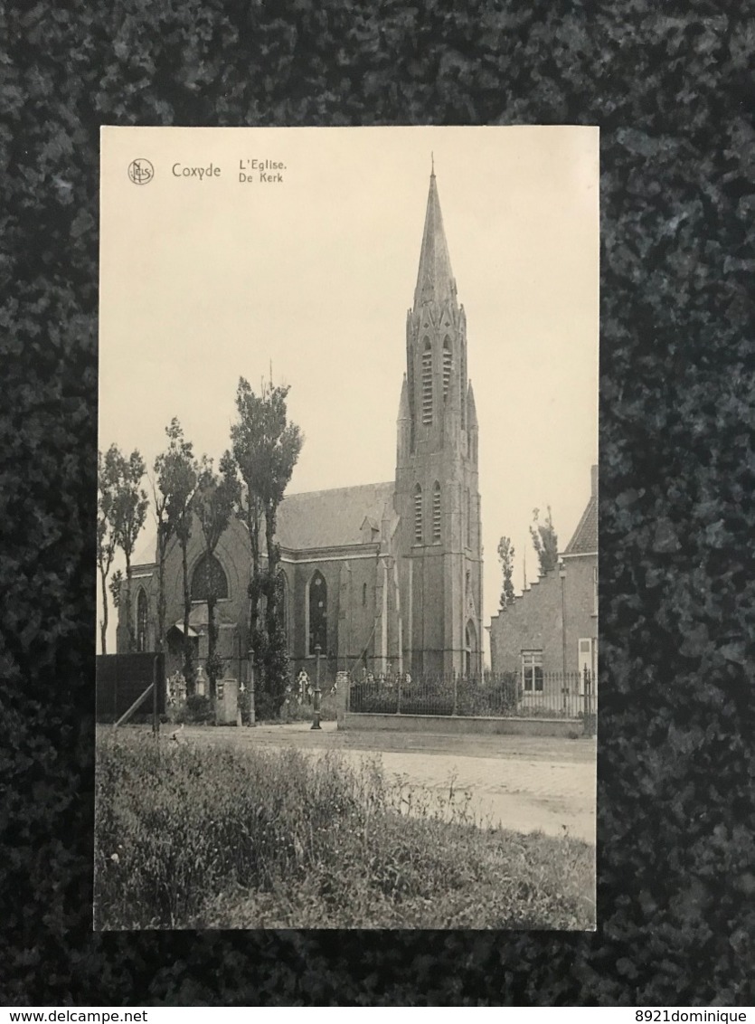 Koksijde , COXYDE - De Kerk - L' Eglise - Ed. Morez-Decroo - Koksijde