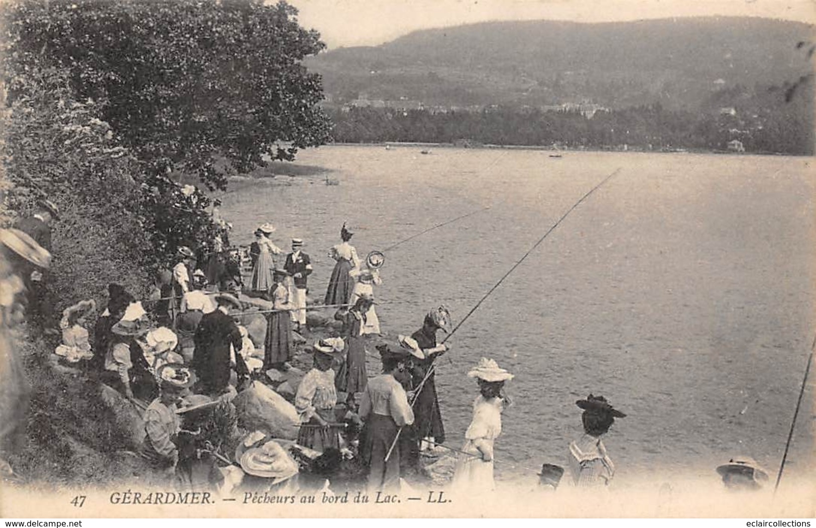 Thème.  Métier.   Pêche A La Ligne :      88        Gérardmer       (Voir Scan) - Visvangst