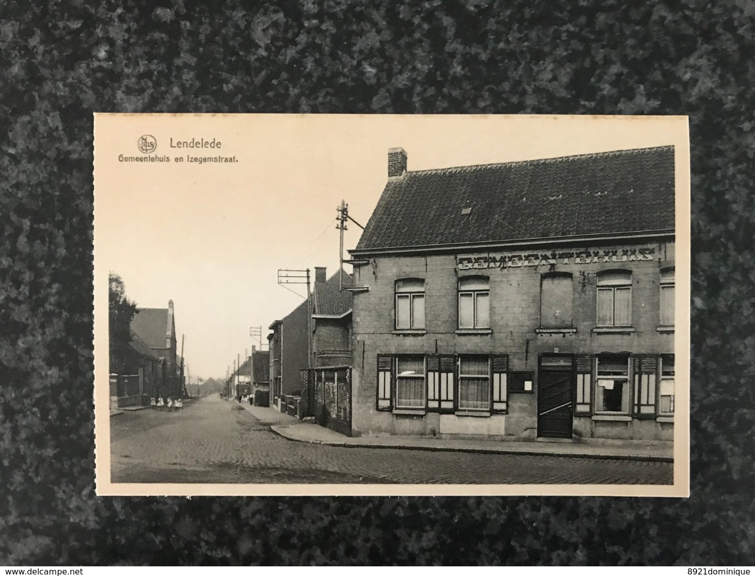 Lendelede - Gemeentehuis En Izegemstraat - St Antonius Drukerij Mondy Vanfleteren - Lendelede