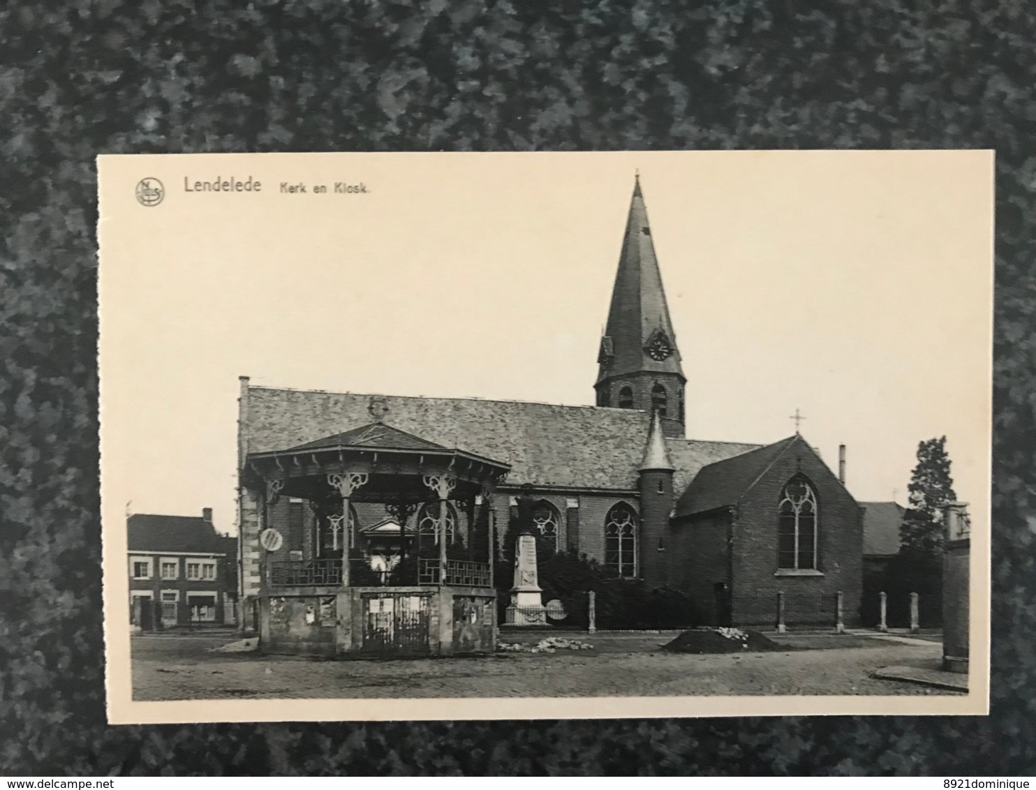 Lendelede - Kerk En Kiosk   -  St Antonius Drukerij Mondy Vanfleteren - Lendelede